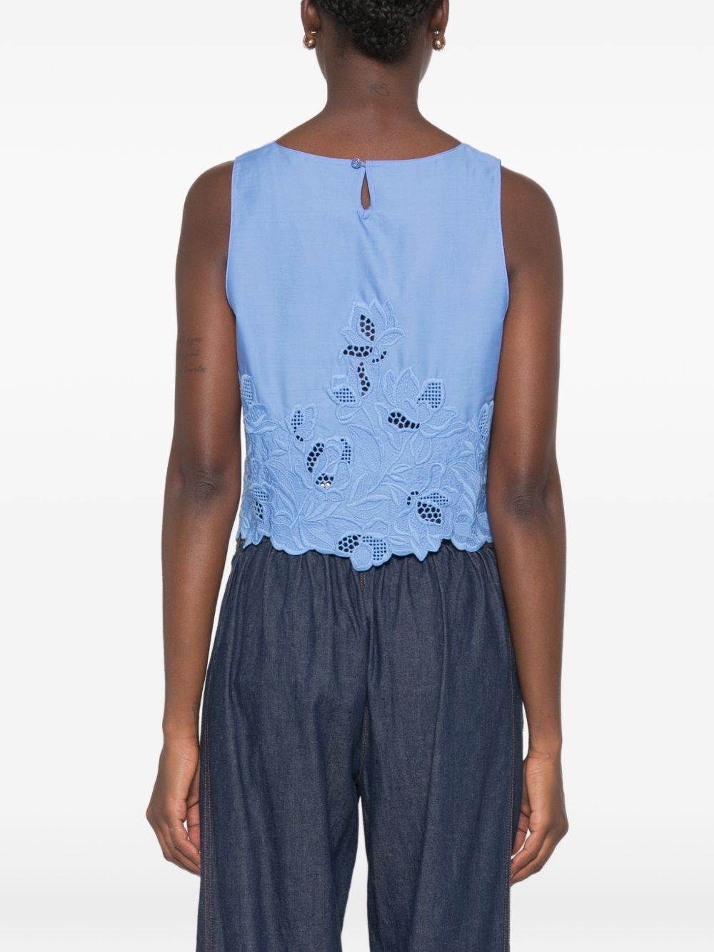 Ermanno Scervino Ermanno Scervino Top LIGHT BLUE