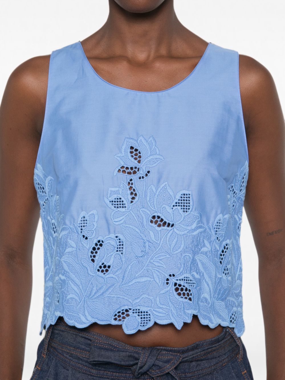 Ermanno Scervino Ermanno Scervino Top LIGHT BLUE