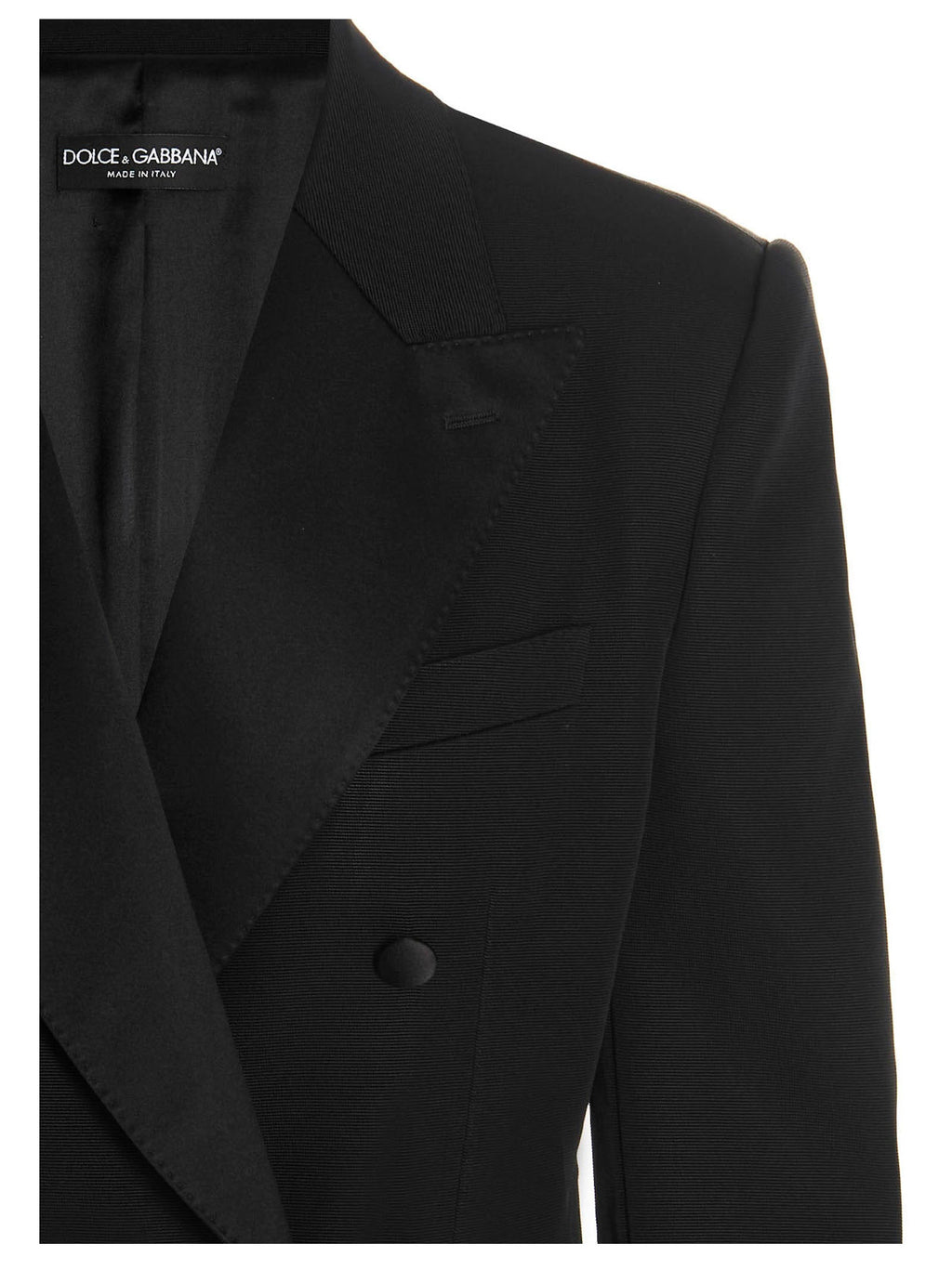 Dolce & Gabbana Dolce & Gabbana Padded Shoulders Double-breasted Blazer Jacket