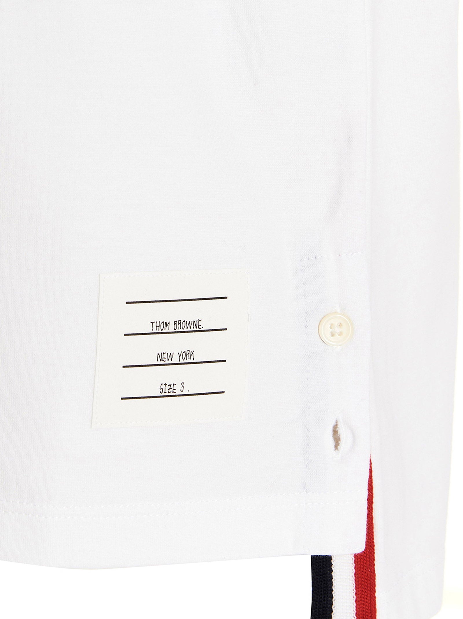 Thom Browne Thom Browne Logo Band Jersey T-shirt