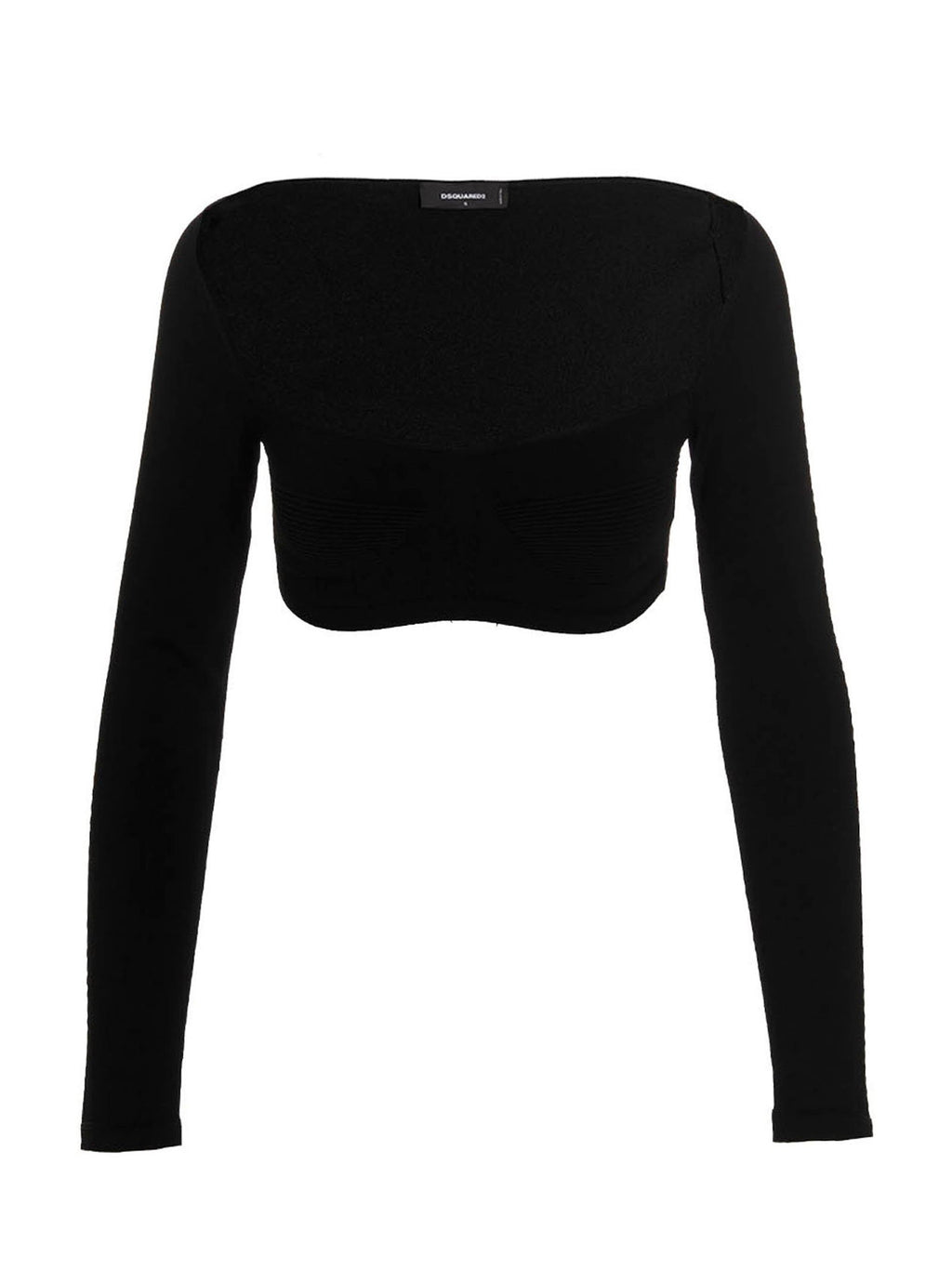 Dsquared2 Dsquared2 Ribbed Cropped Sweater