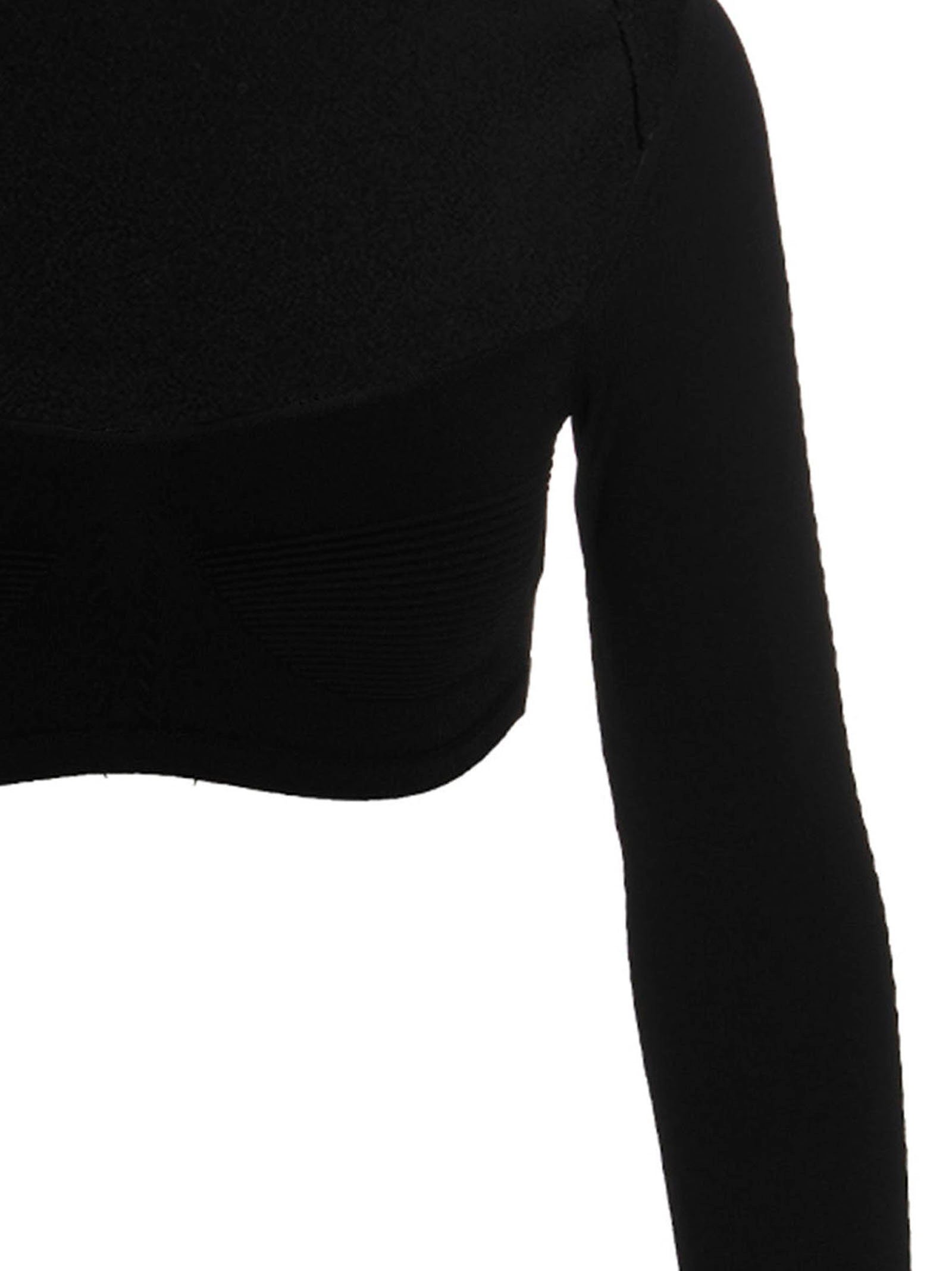 Dsquared2 Dsquared2 Ribbed Cropped Sweater