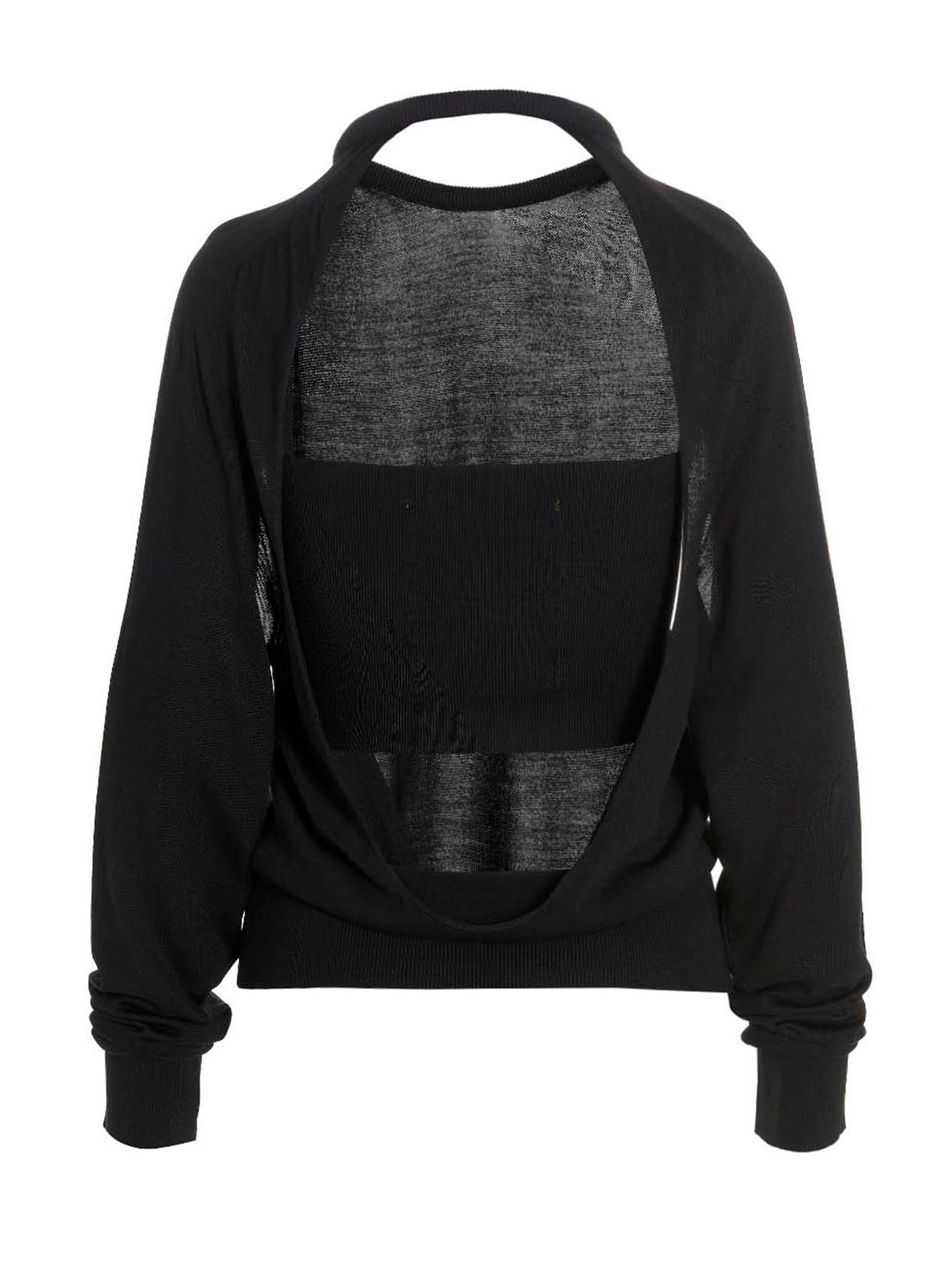 Ramael Ramael Cut Out Insert Top Sweater