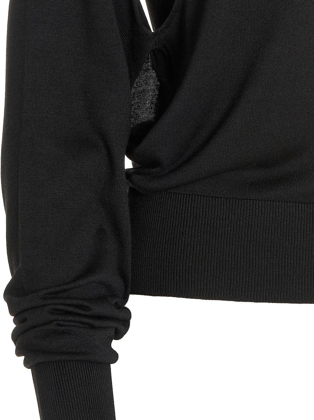 Ramael Ramael Cut Out Insert Top Sweater