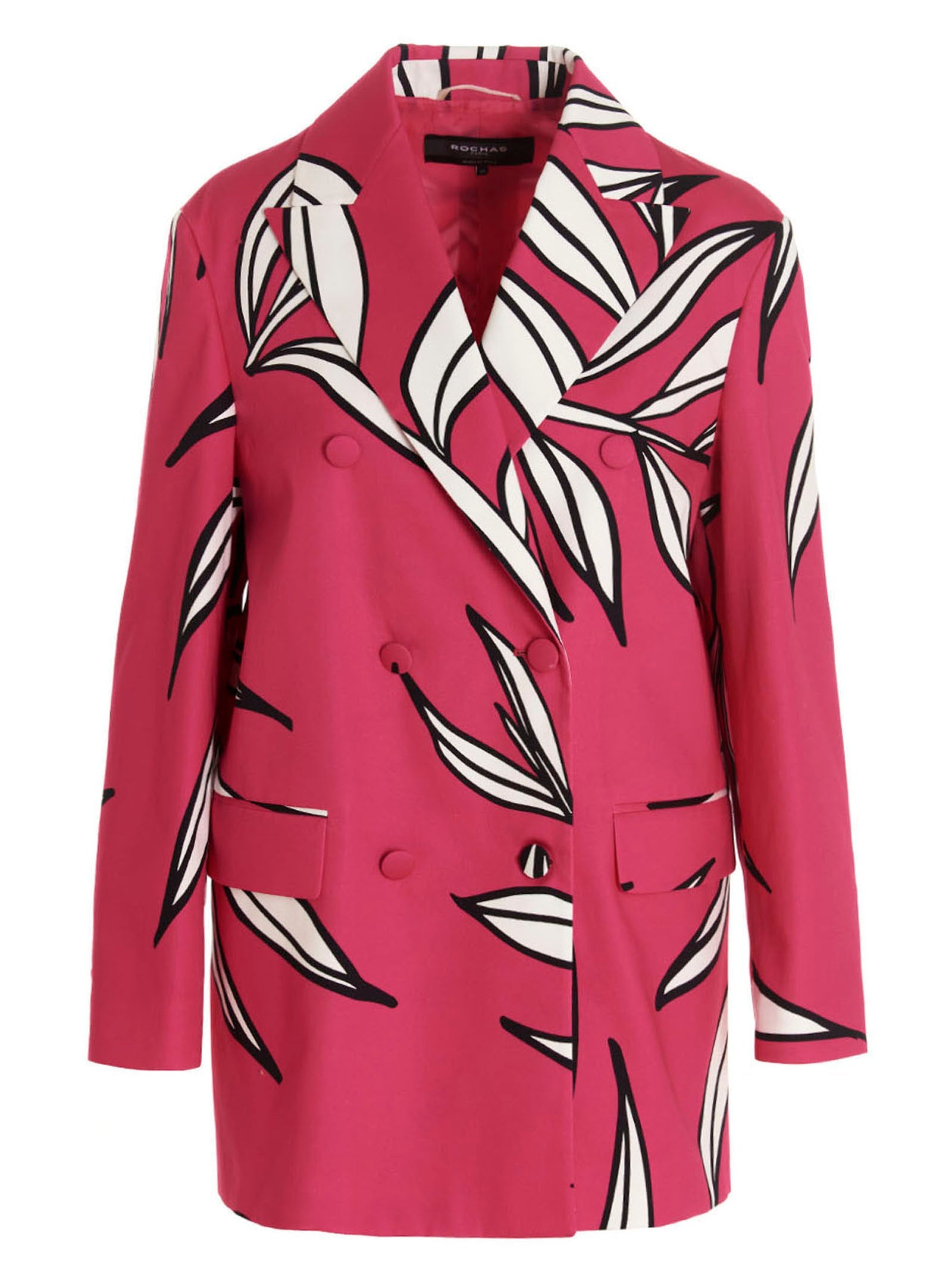 Rochas Rochas Floral Print Blazer Jacket
