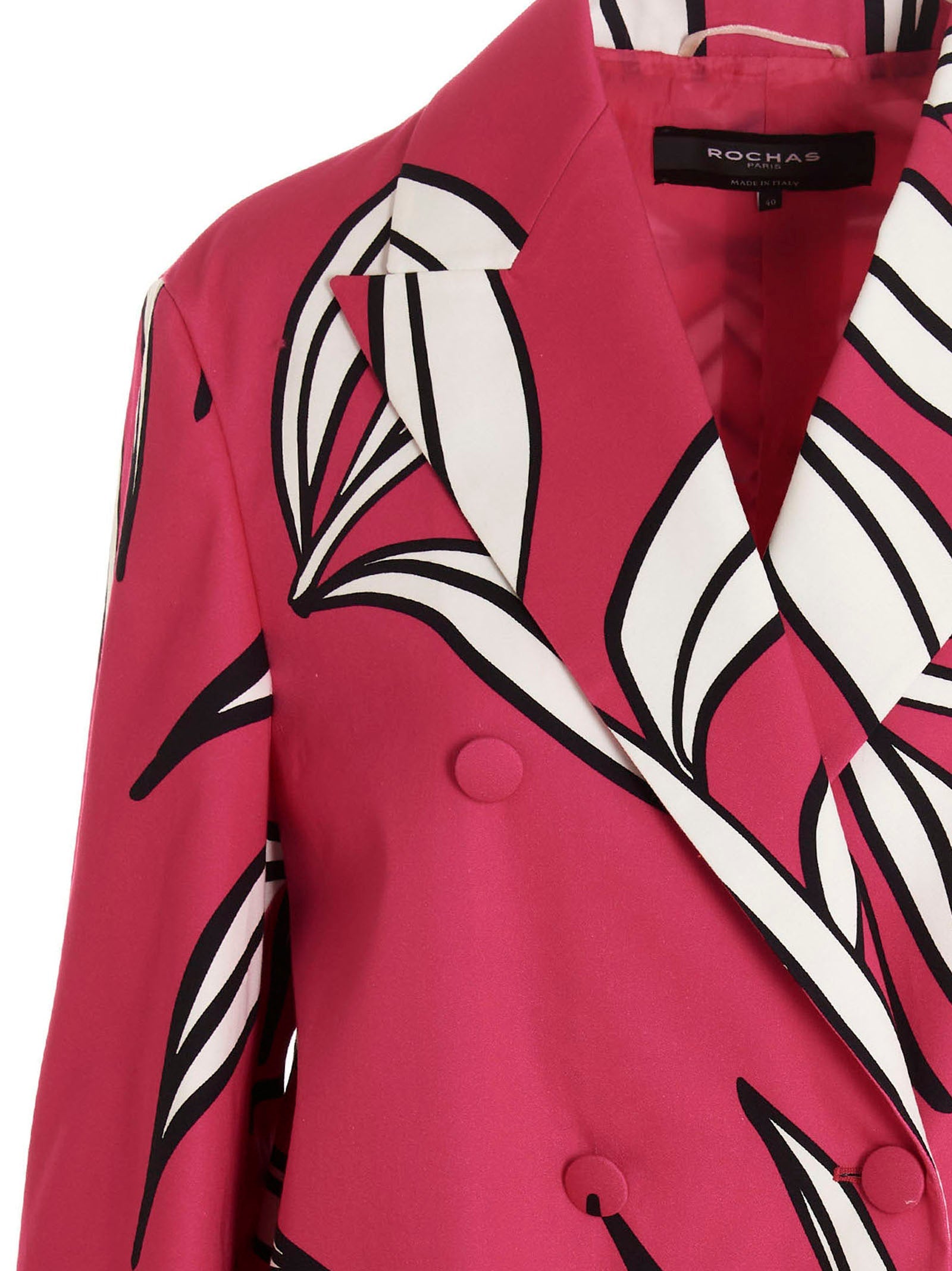 Rochas Rochas Floral Print Blazer Jacket