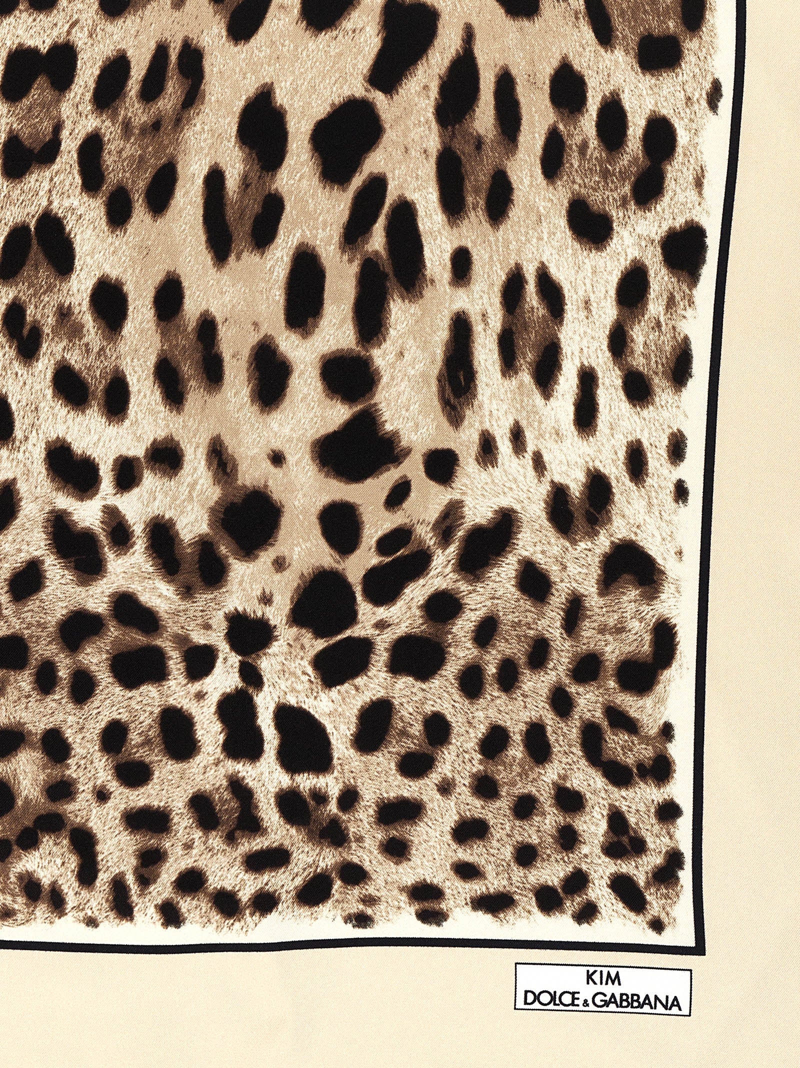 Dolce & Gabbana Dolce & Gabbana Leopardo Scarf