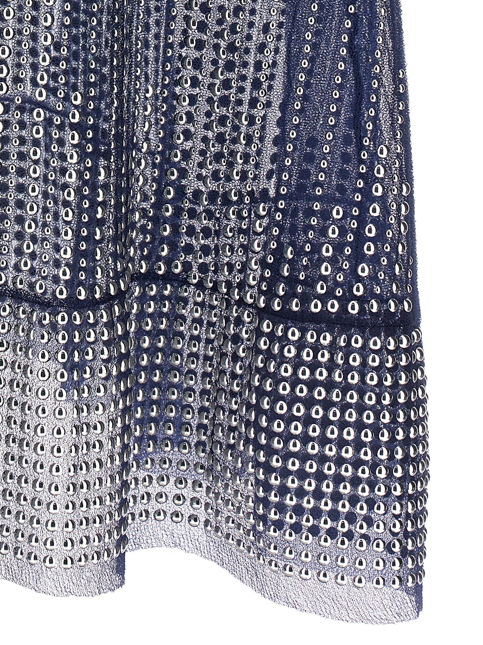 Paco Rabanne Paco Rabanne Studded Mesh Dress