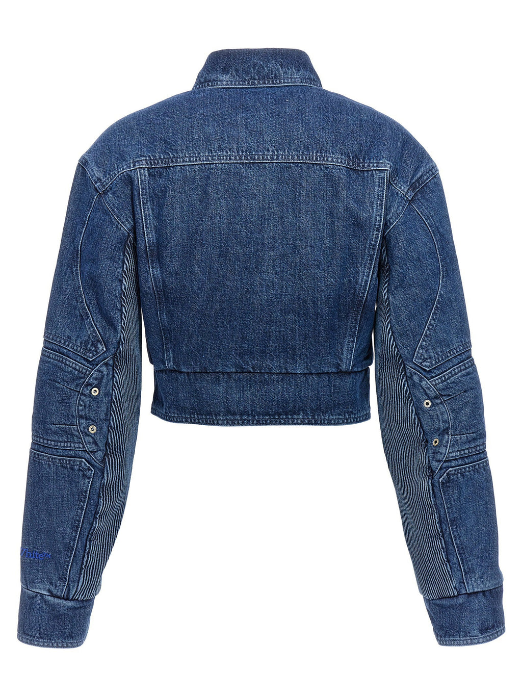 Off White Off White Motorcycle Denim Jacket