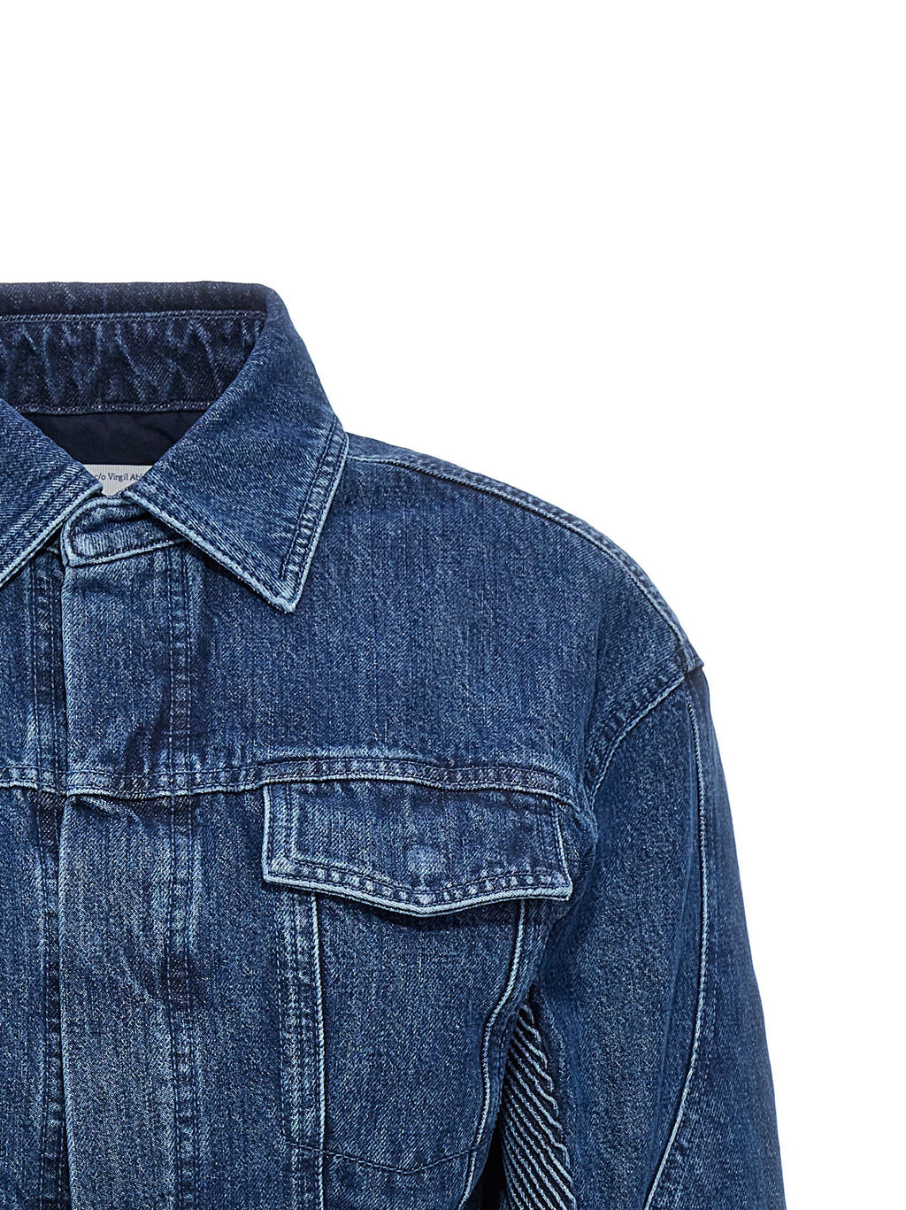 Off White Off White Motorcycle Denim Jacket