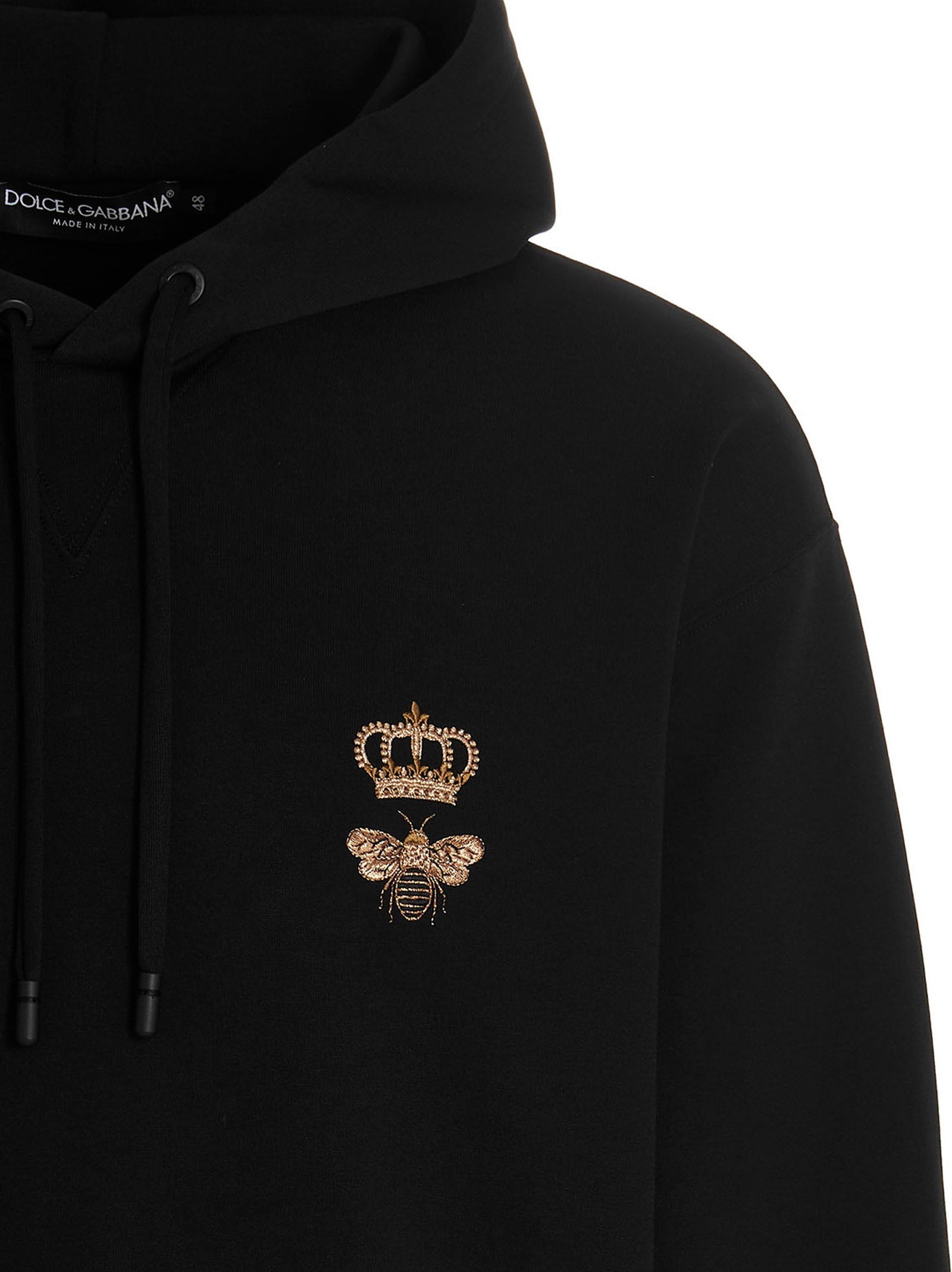 Dolce & Gabbana Dolce & Gabbana Black Sicily Hoodie