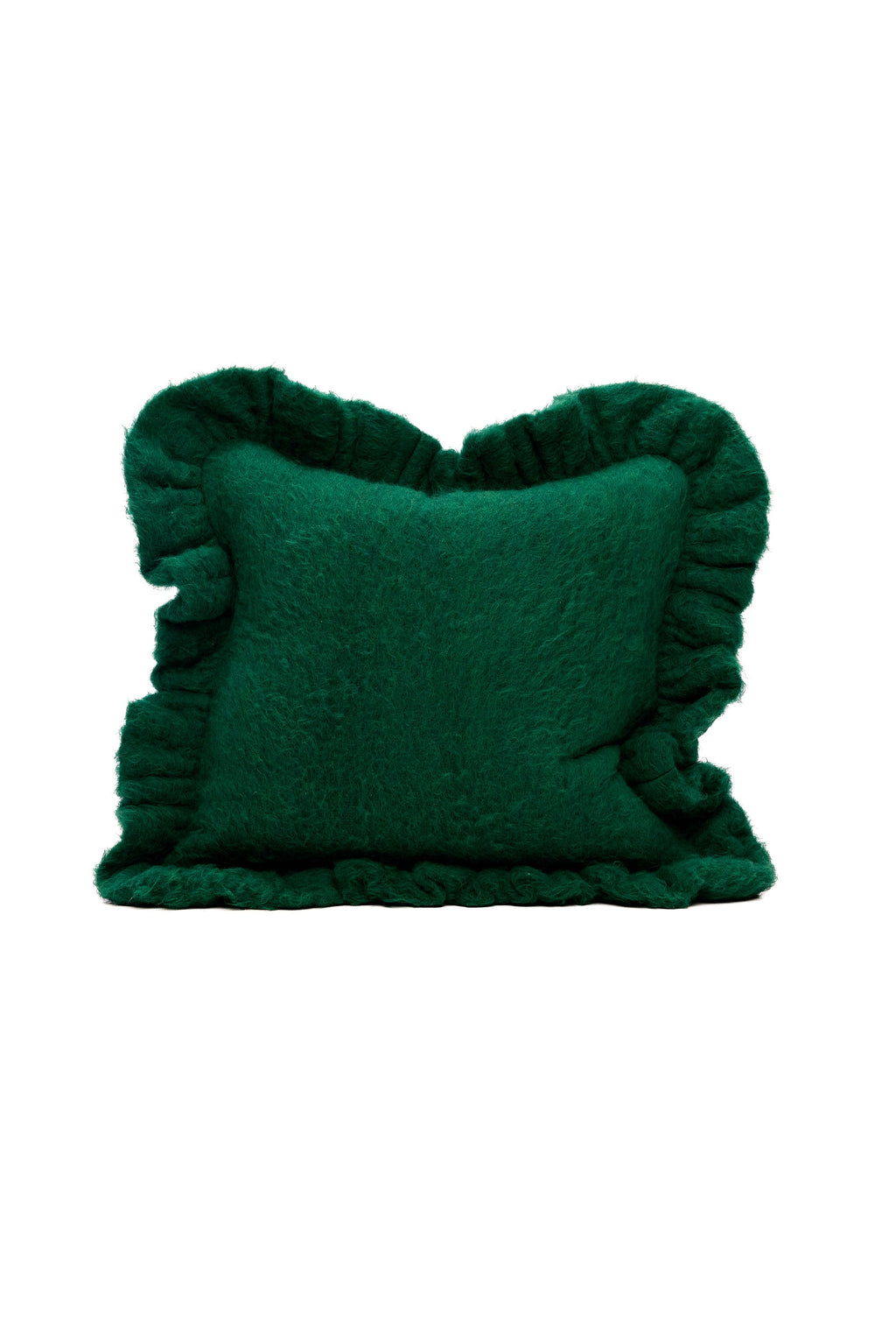 Ruffled Cushion | Wool