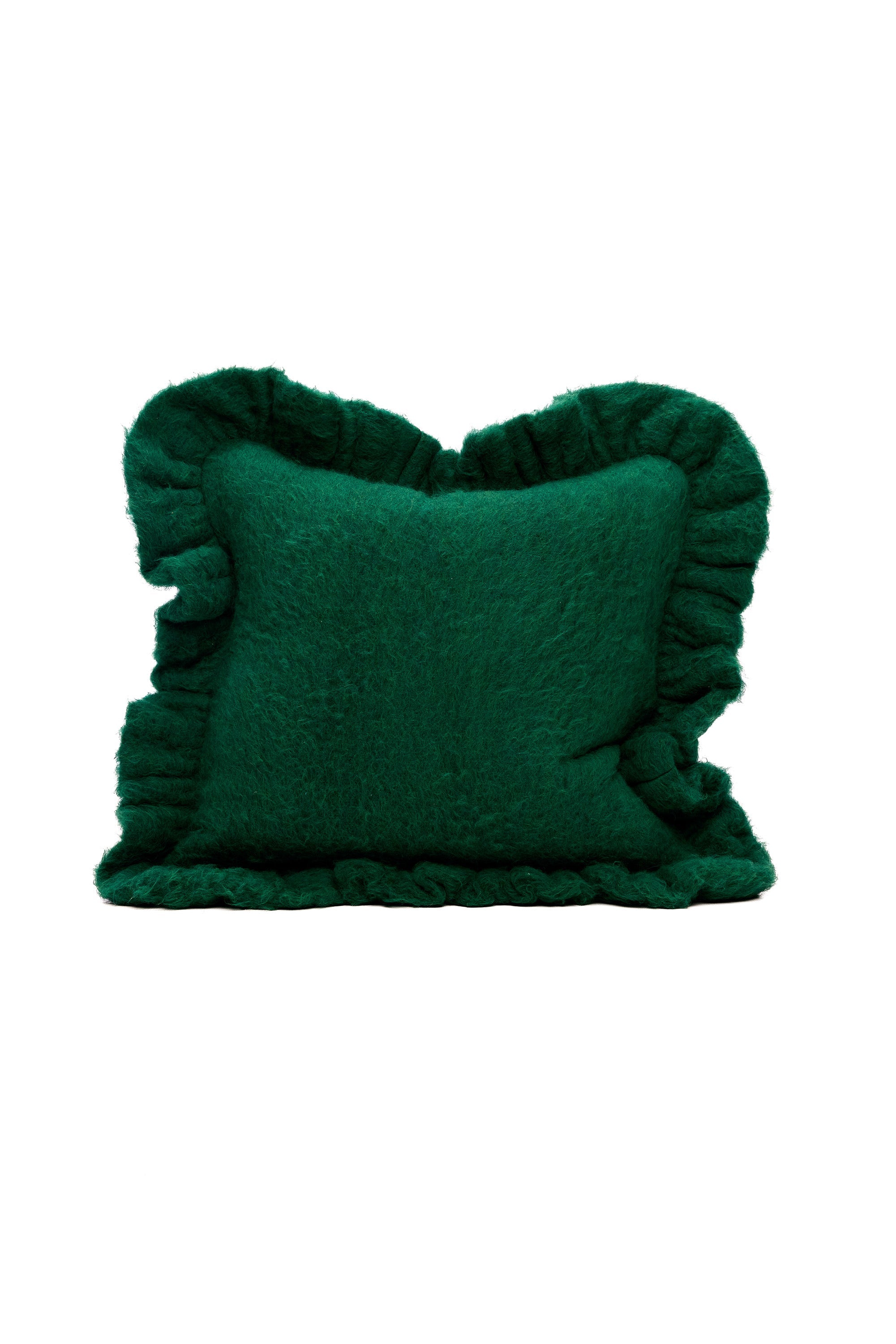 Ruffled Cushion | Wool