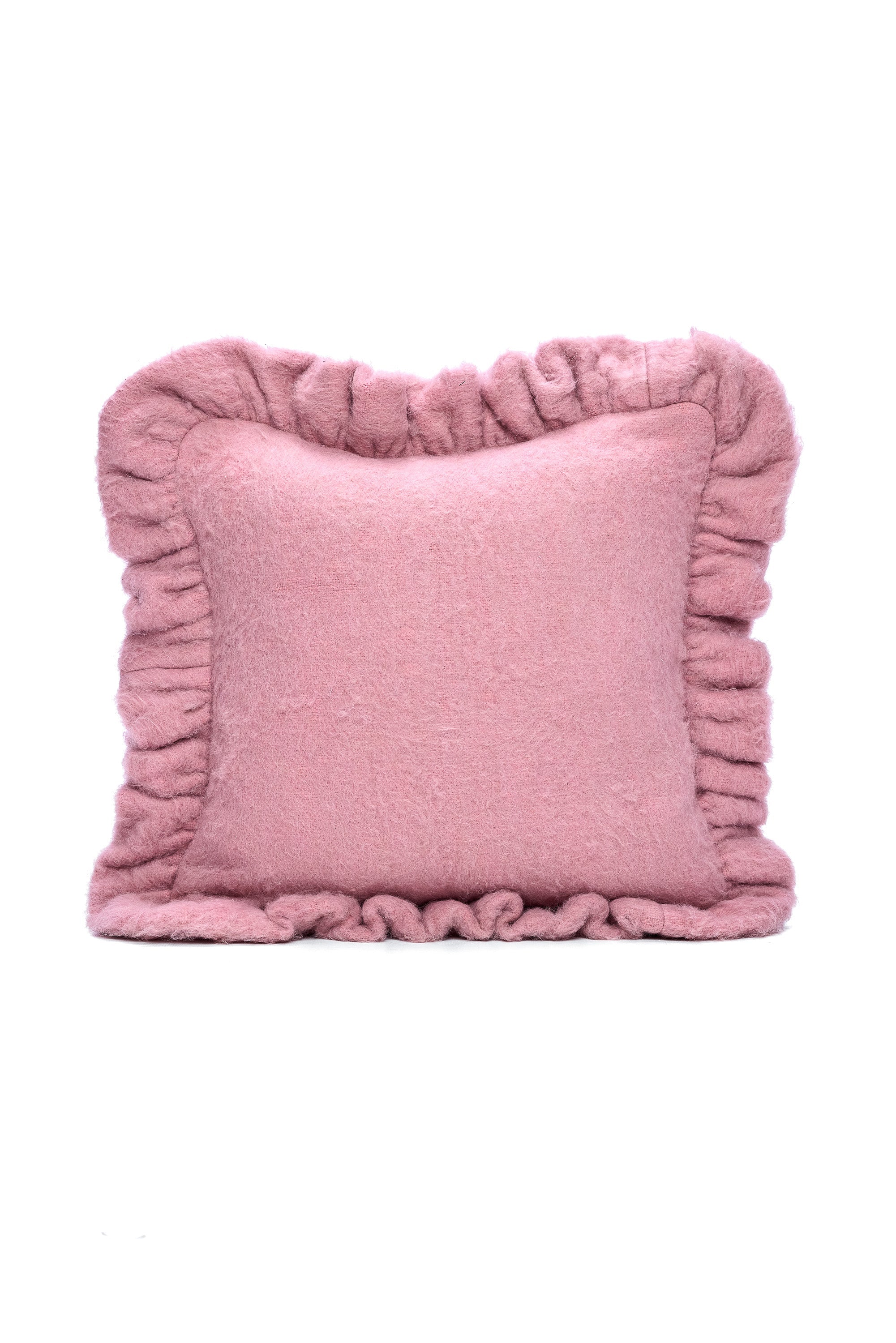 Ruffled Cushion | Wool