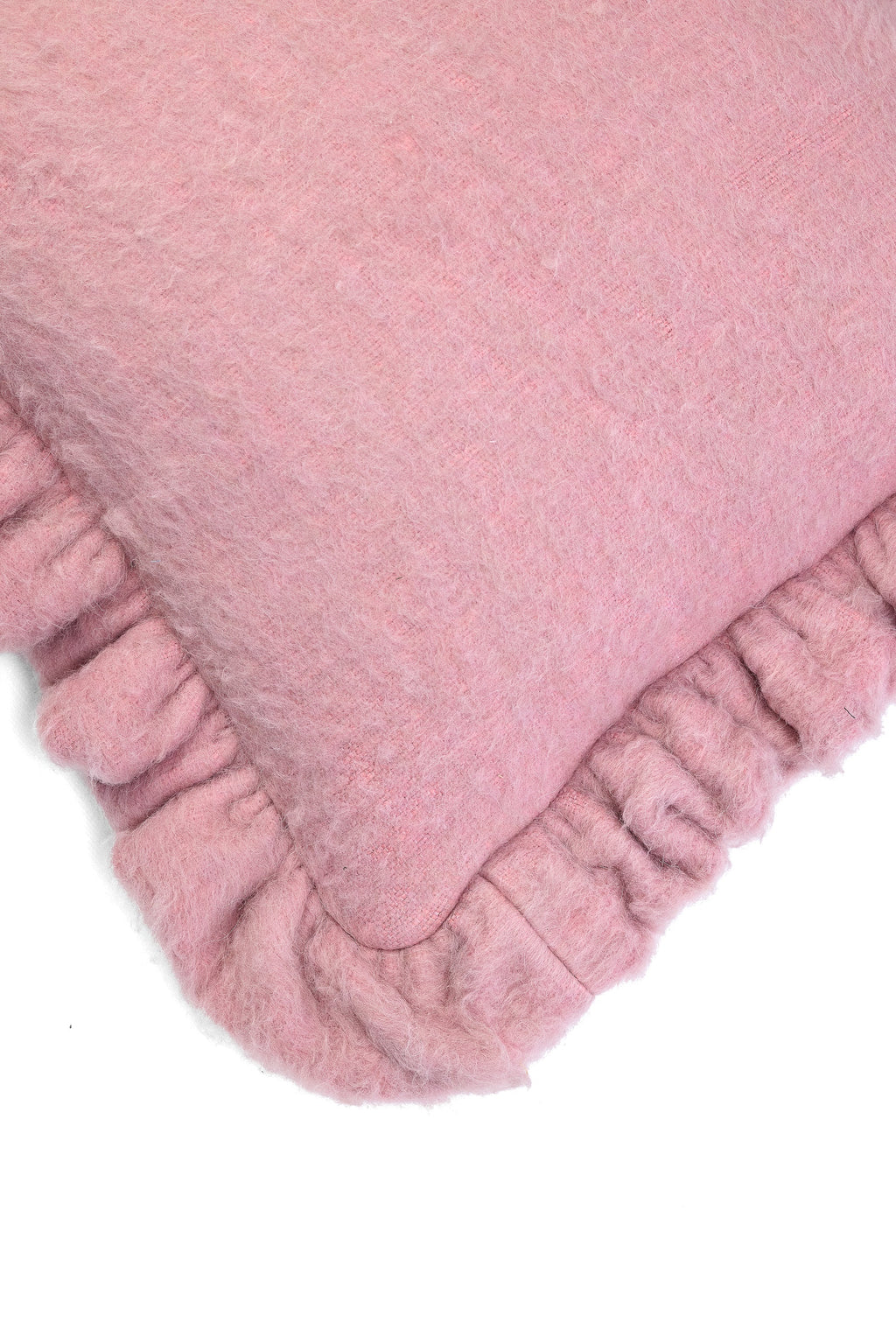 Ruffled Cushion | Wool