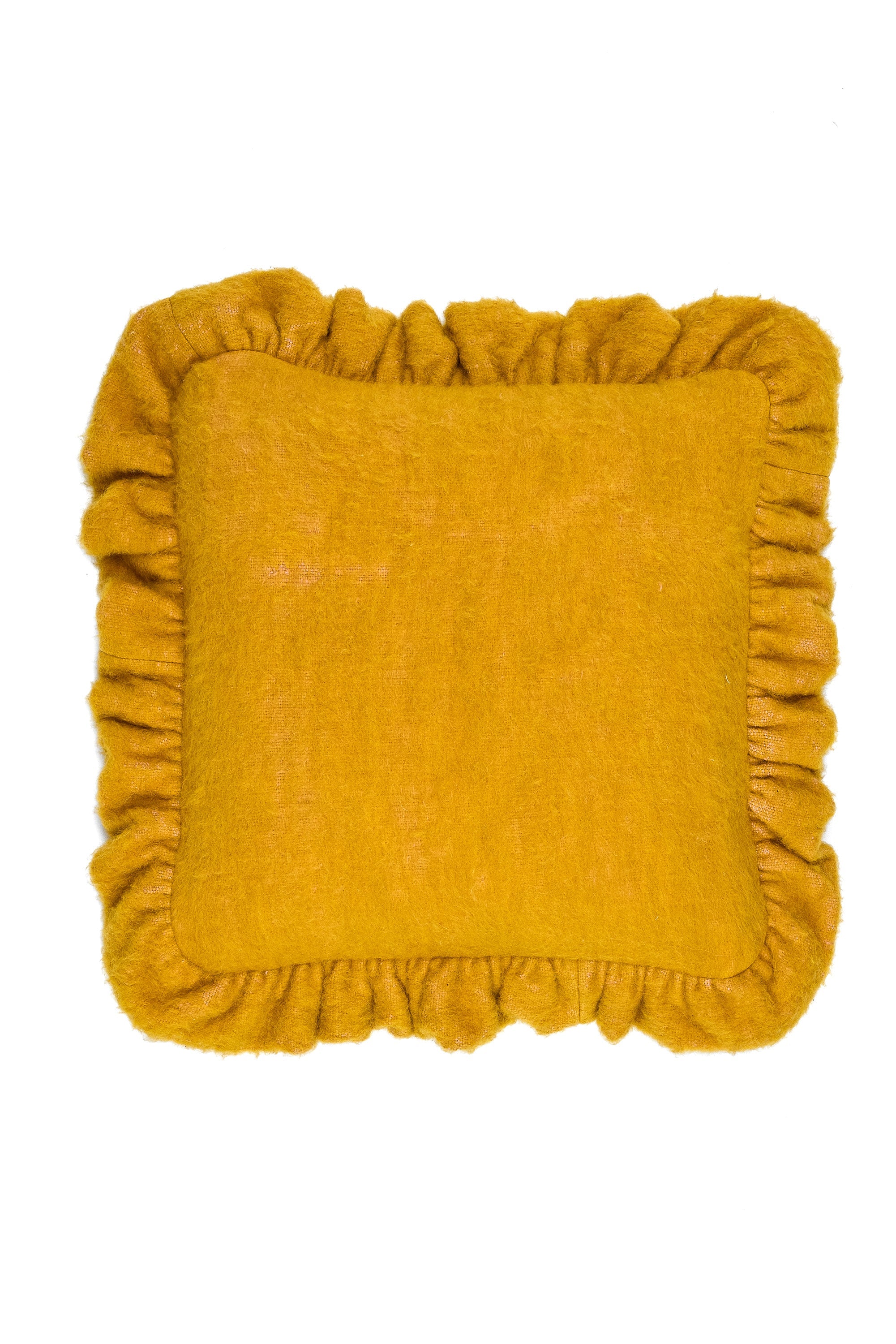 Ruffled Cushion | Wool