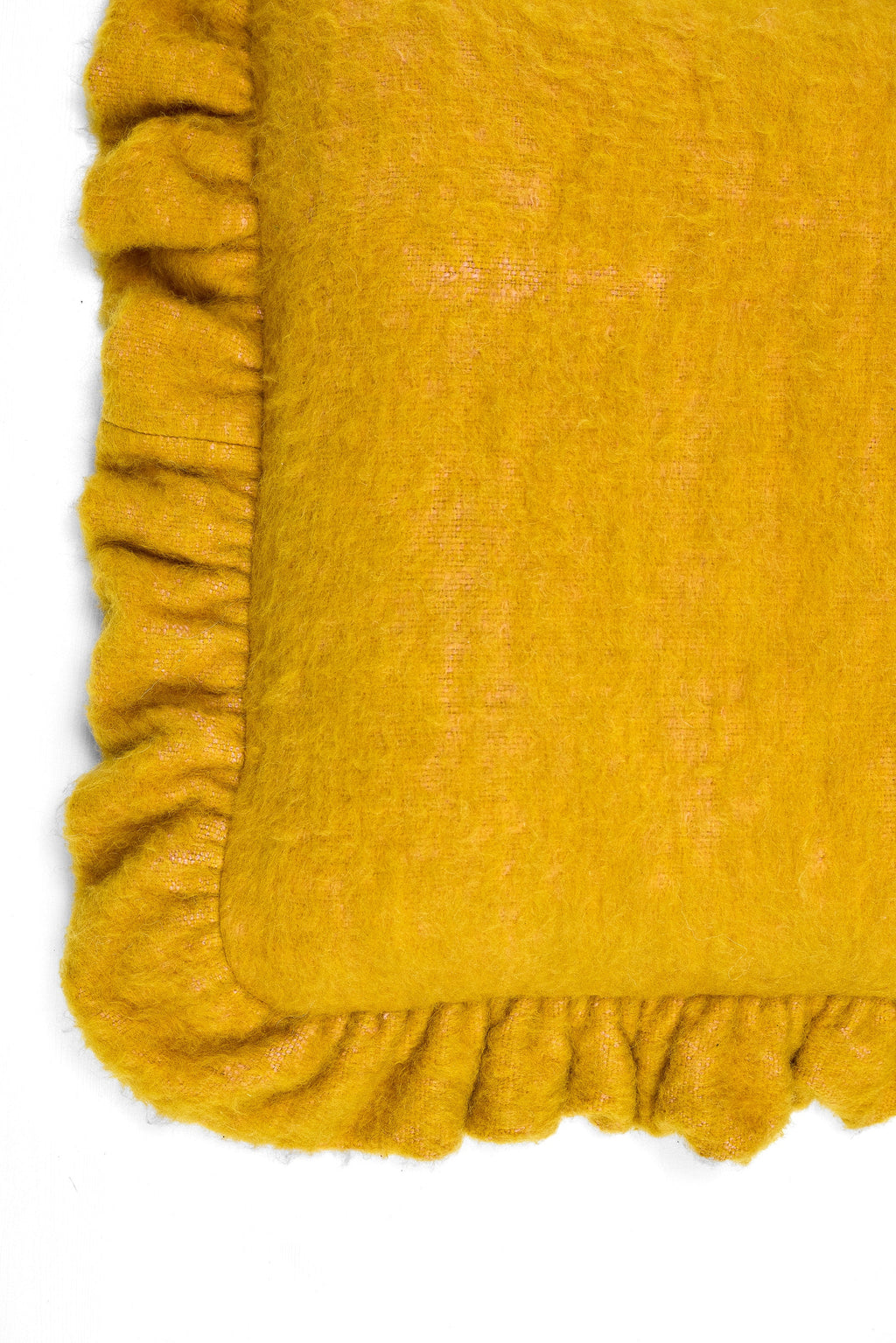 Ruffled Cushion | Wool