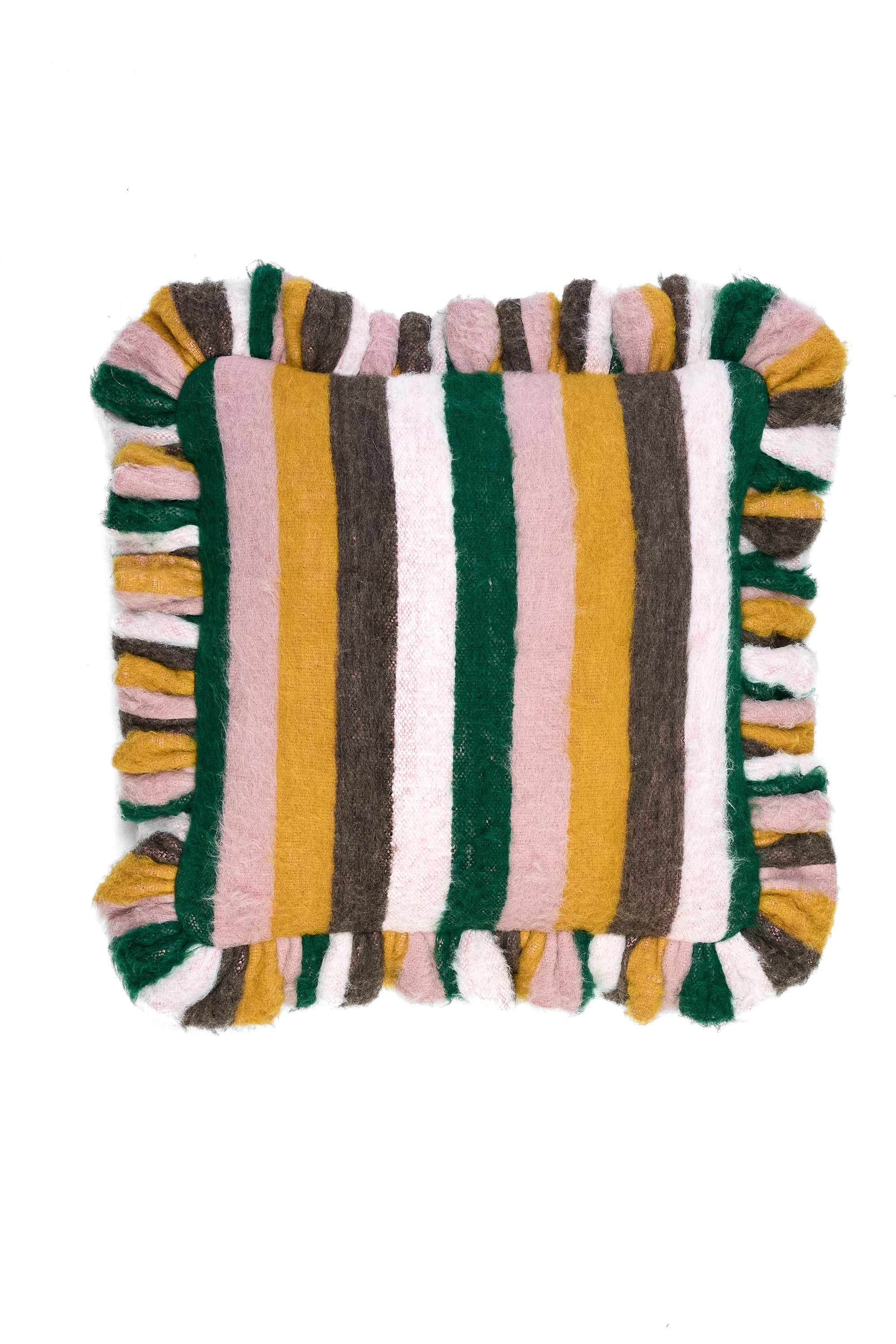Ruffled Cushion | Wool