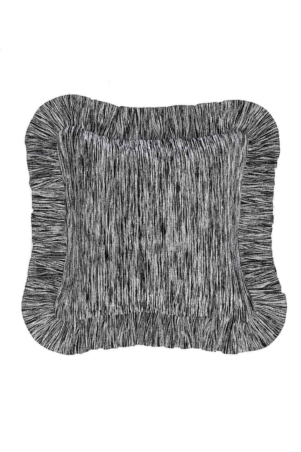 Ruffled Cushion | Boucle