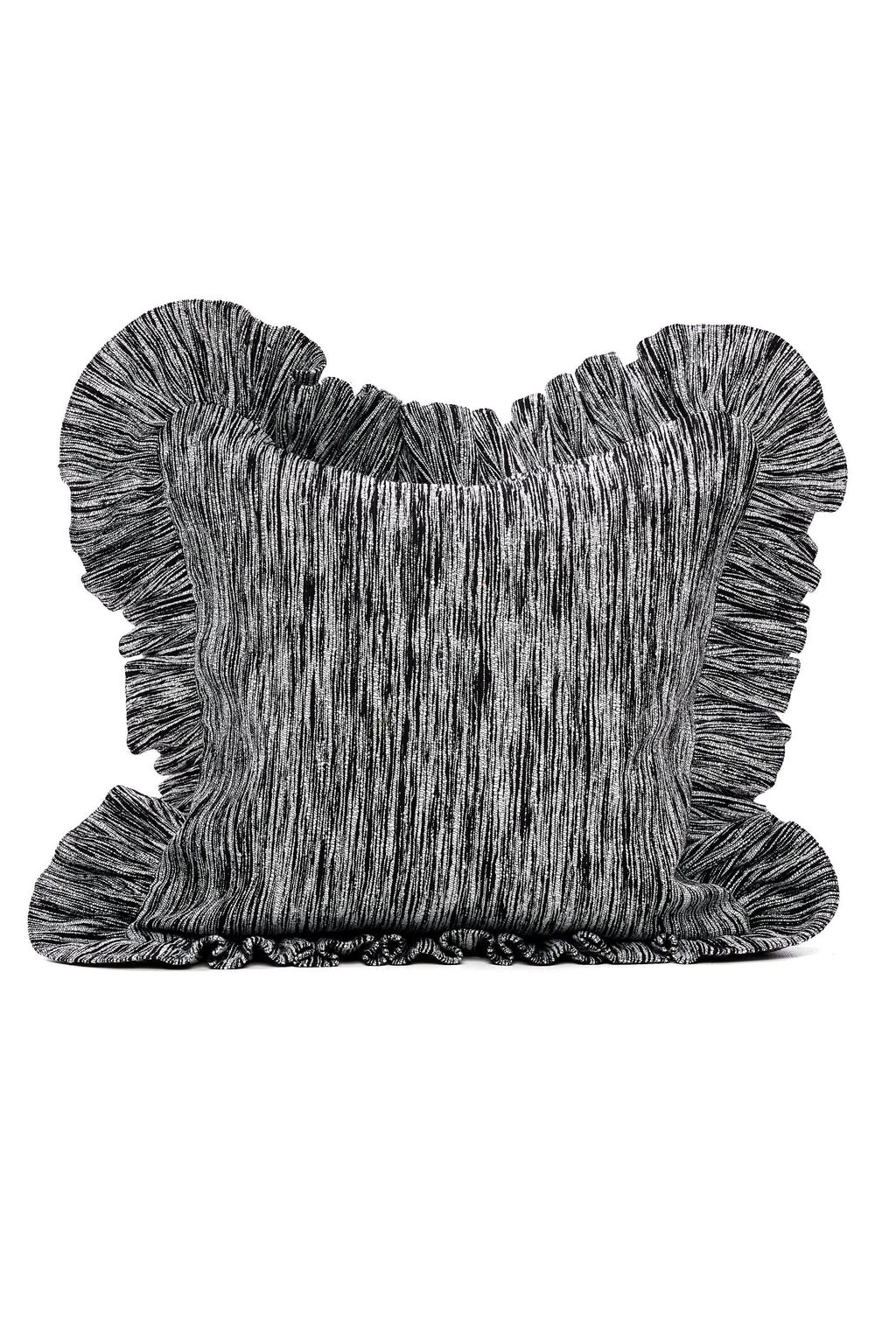 Ruffled Cushion | Boucle