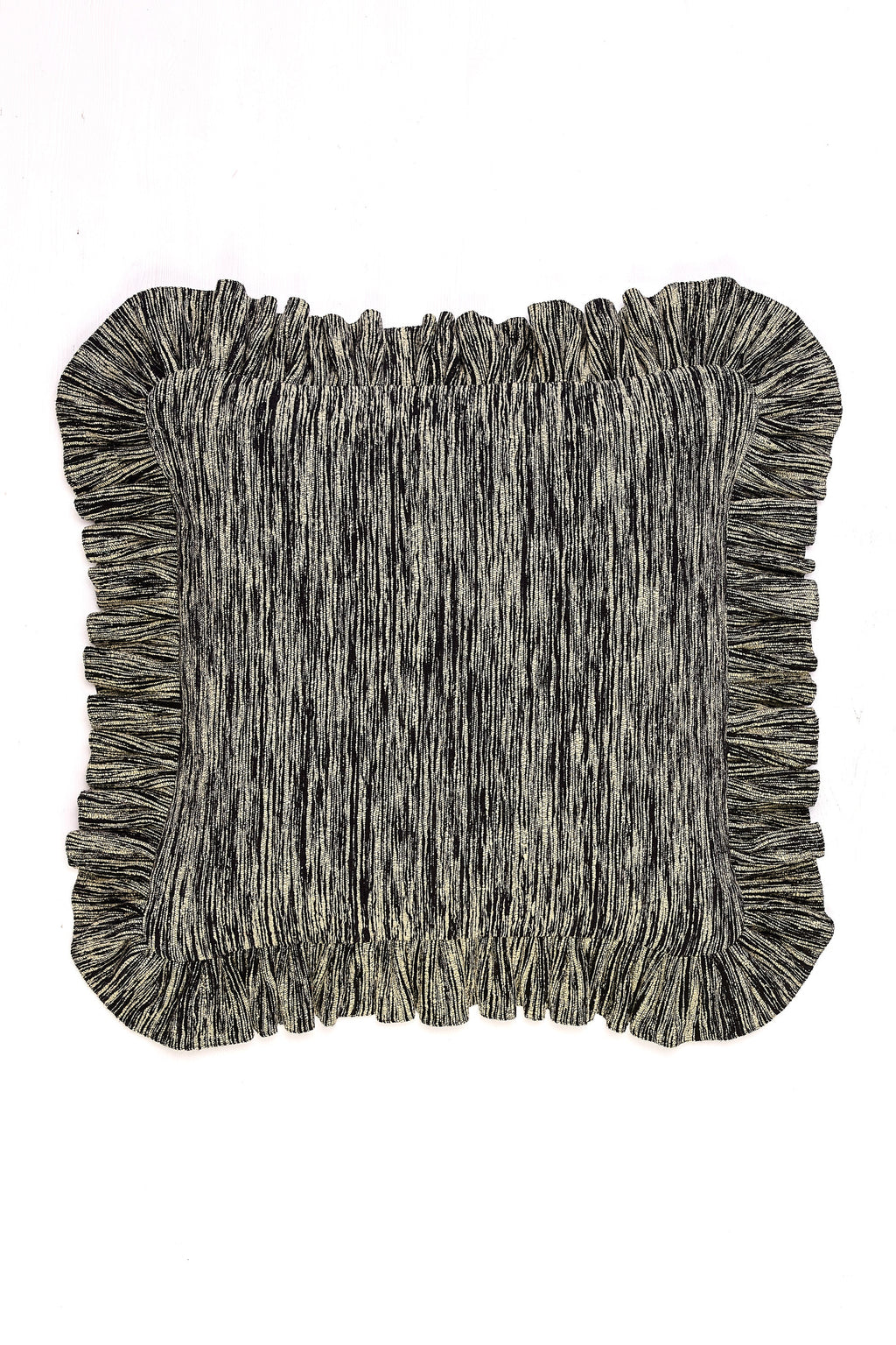 Ruffled Cushion | Boucle