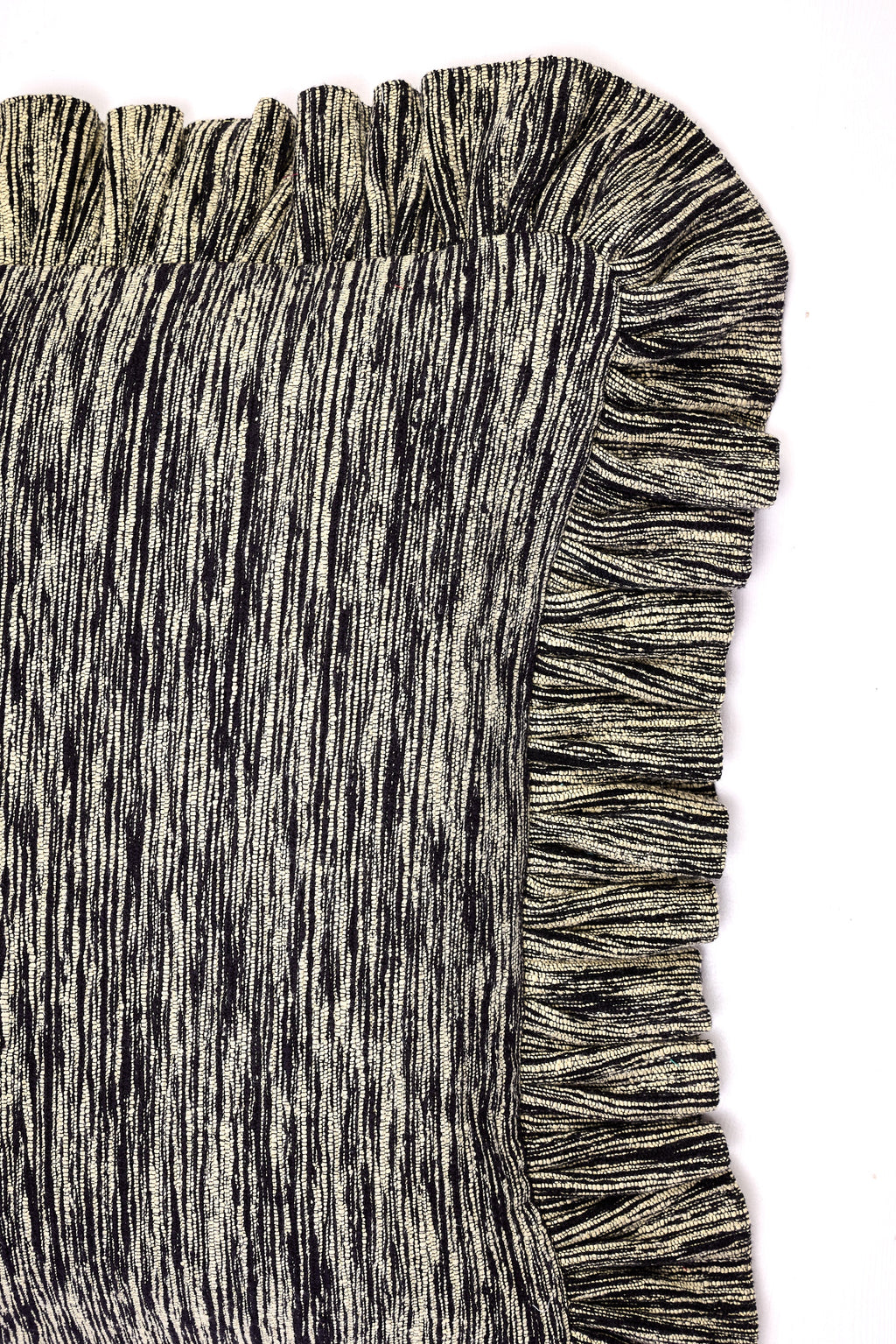 Ruffled Cushion | Boucle