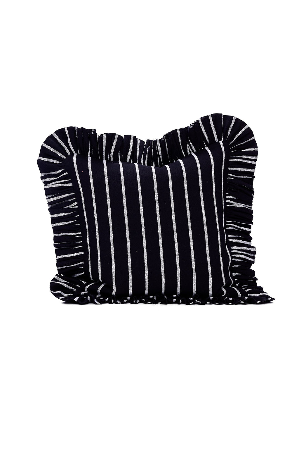 Ruffled Cushion | Boucle