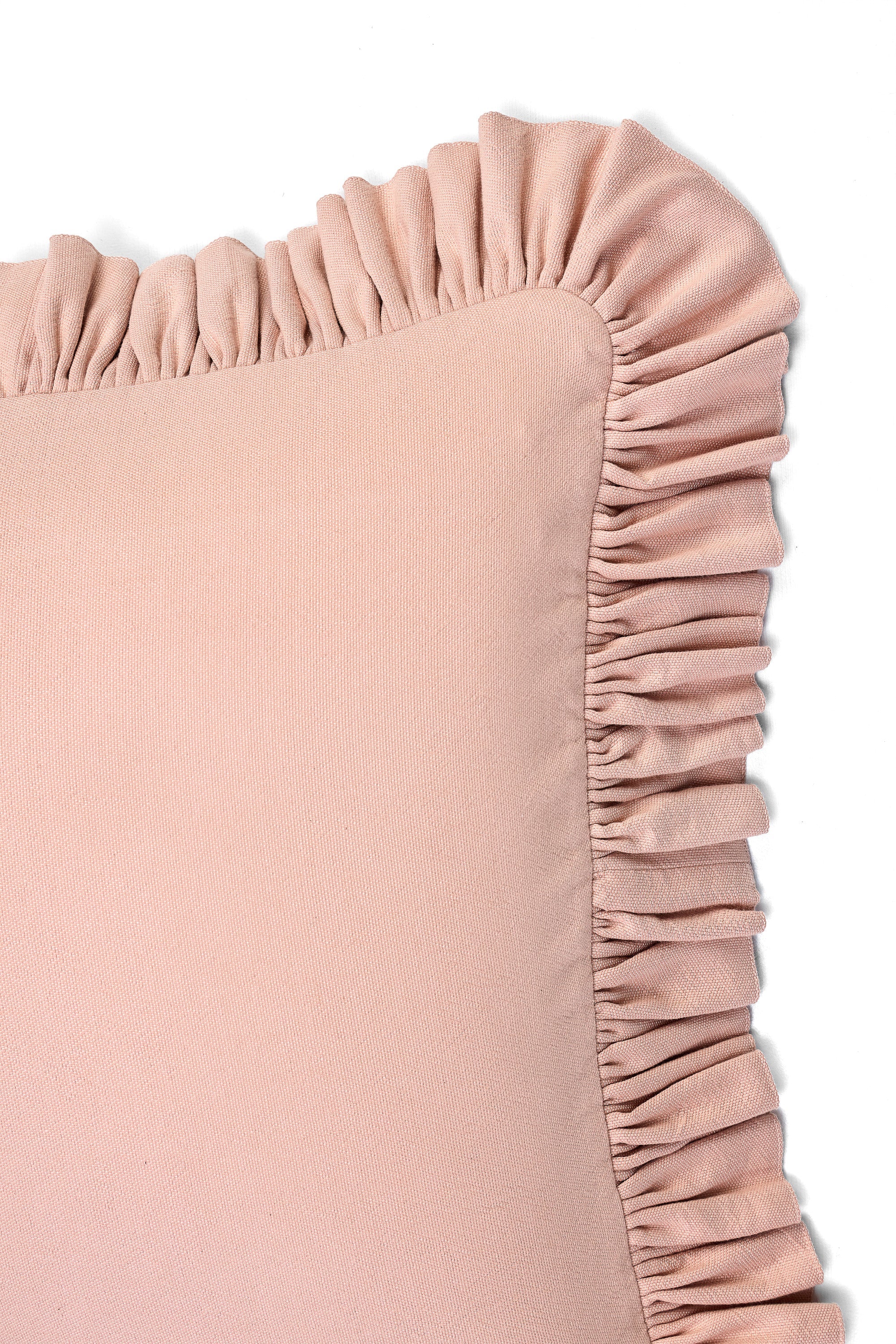 Ruffled Cushion | Flatweave