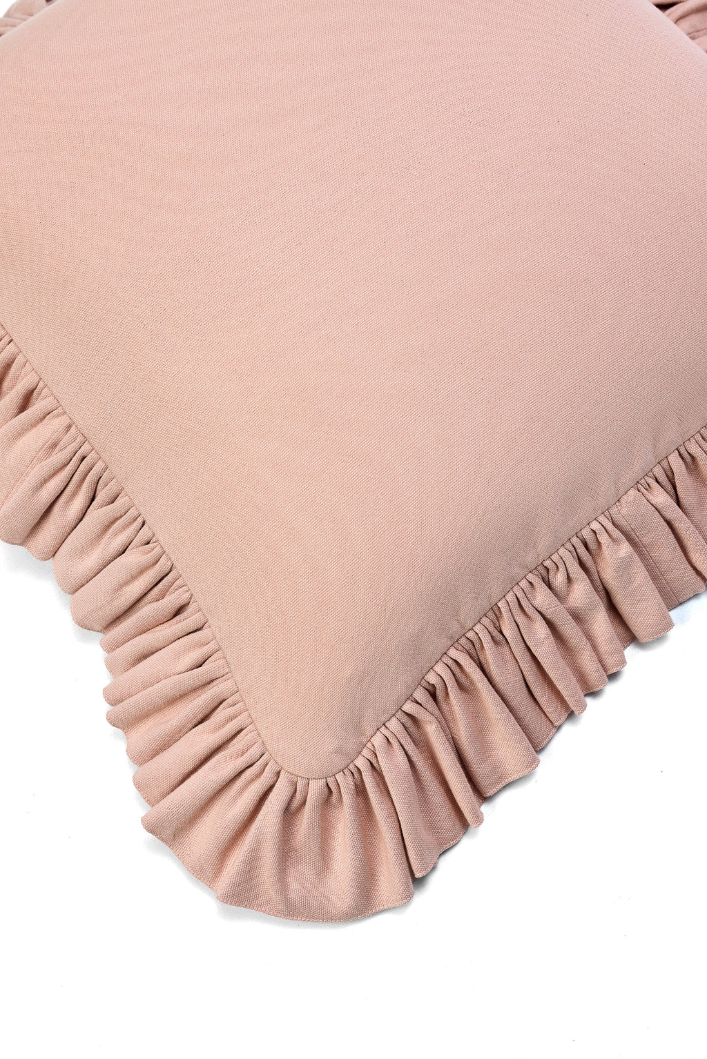 Ruffled Cushion | Flatweave