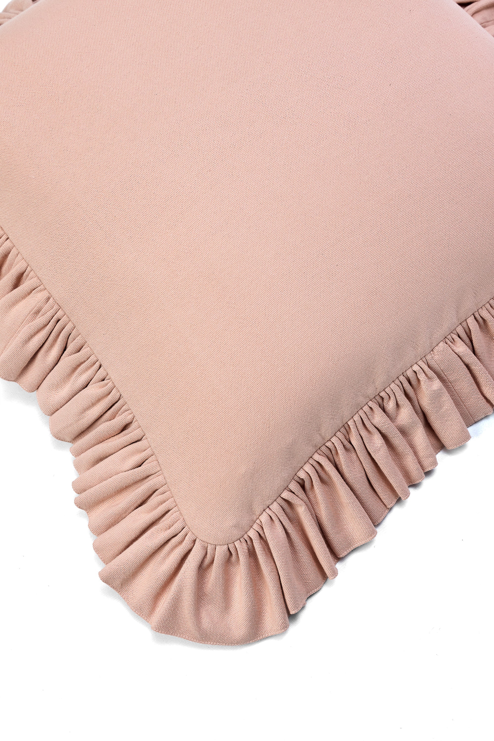 Ruffled Cushion | Flatweave