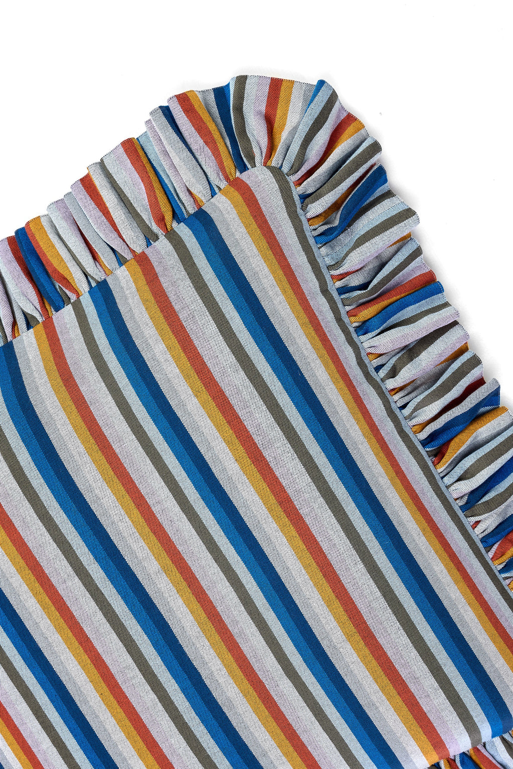 Ruffled Cushion | Flatweave
