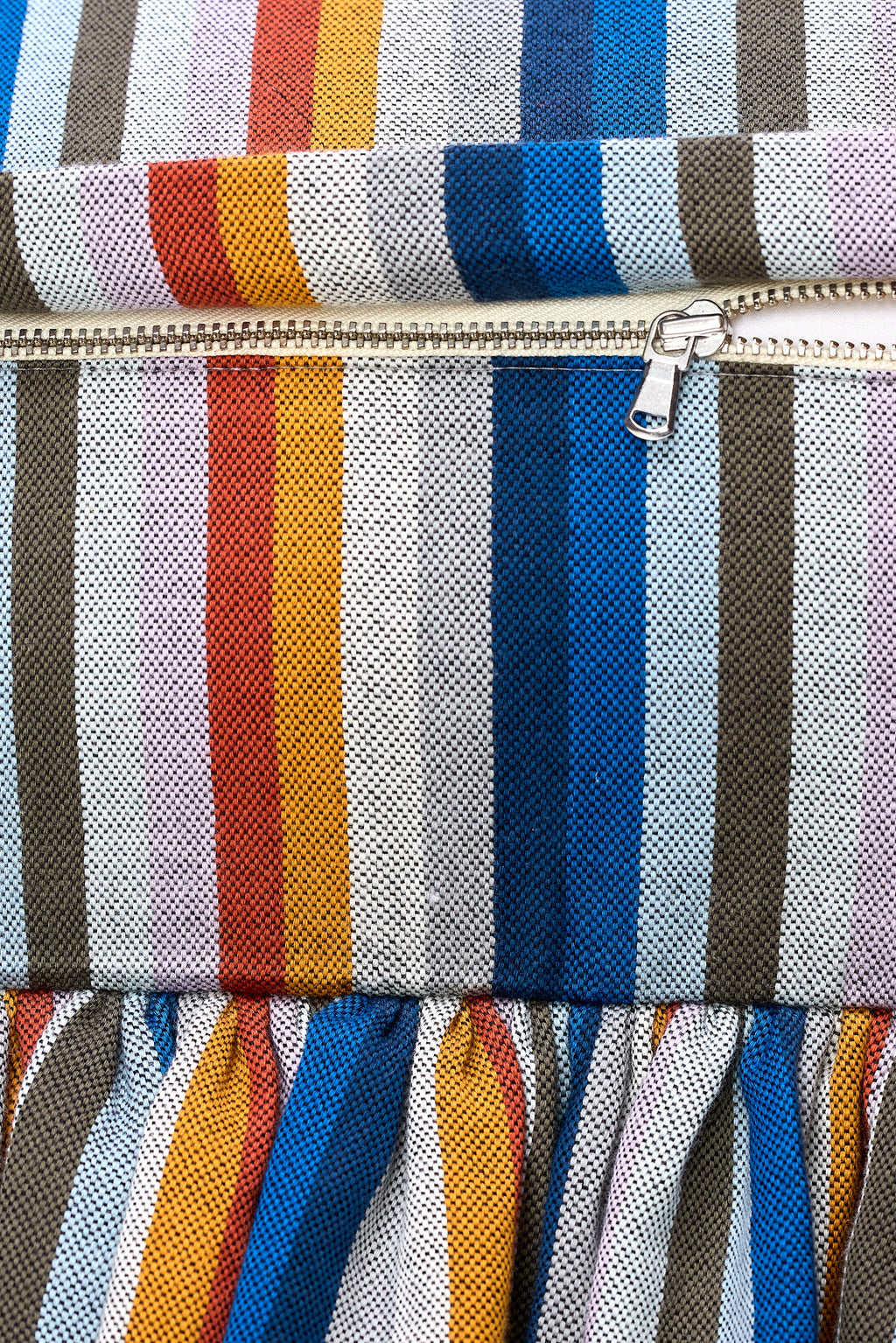 Ruffled Cushion | Flatweave