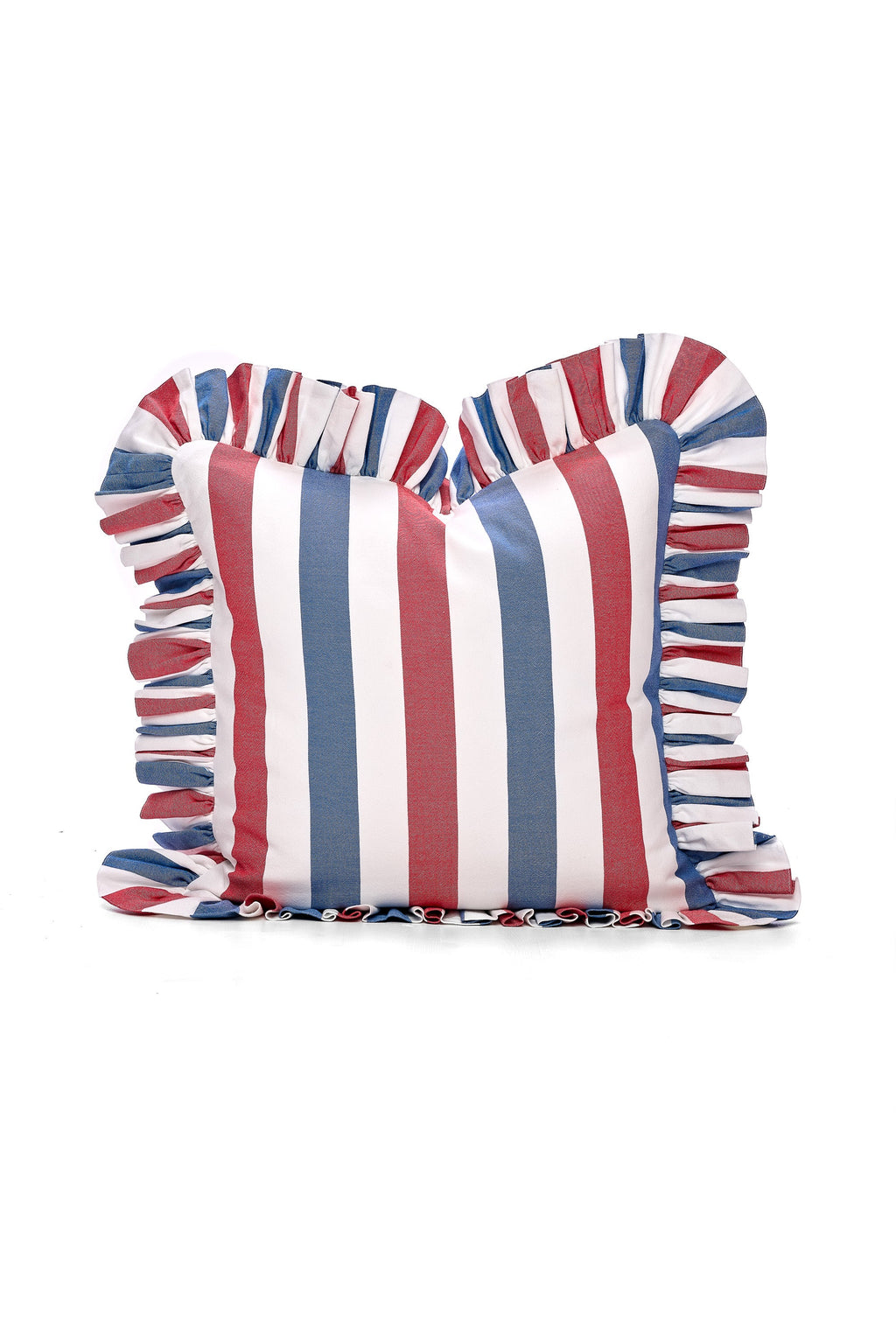 Ruffled Cushion | Flatweave