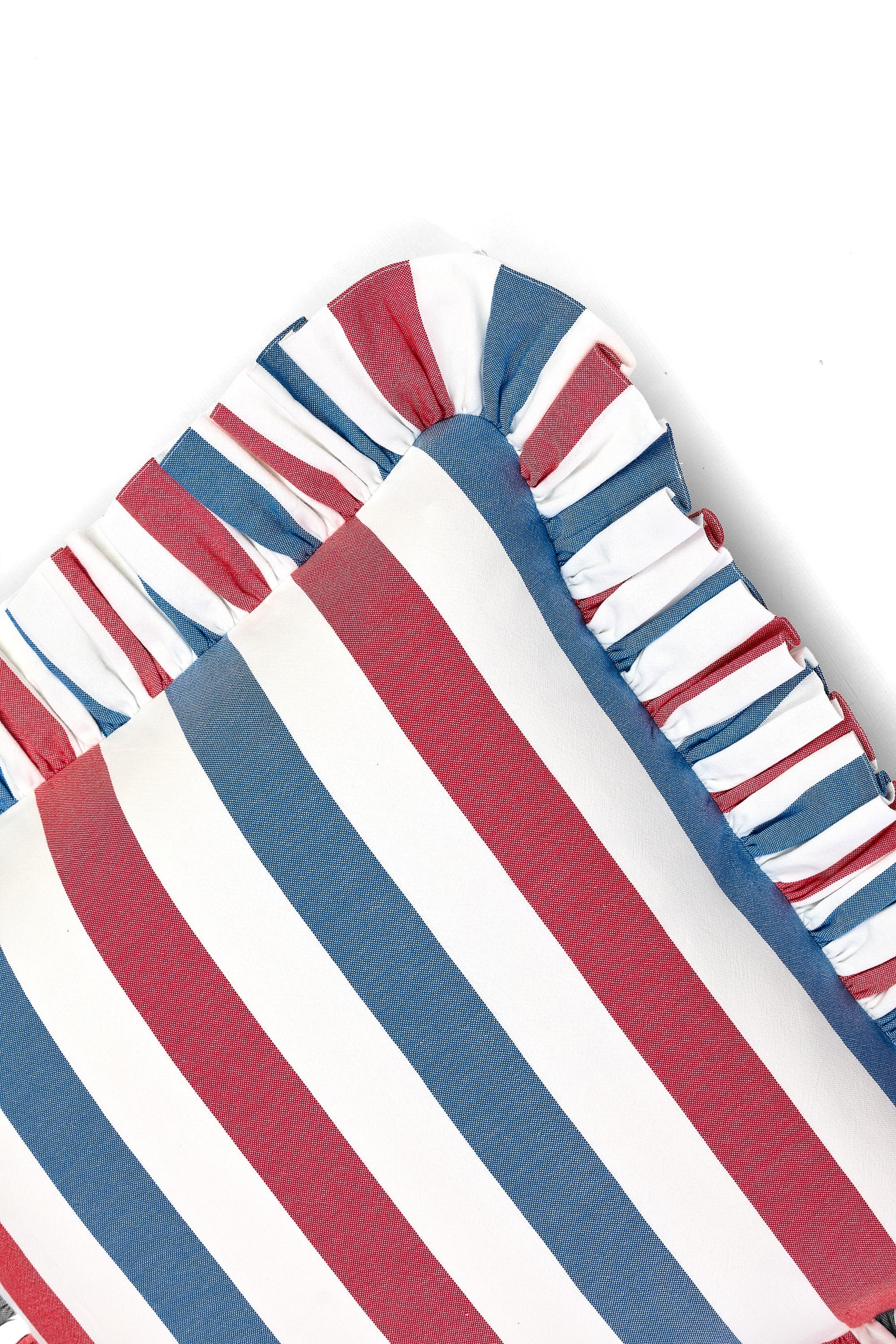 Ruffled Cushion | Flatweave