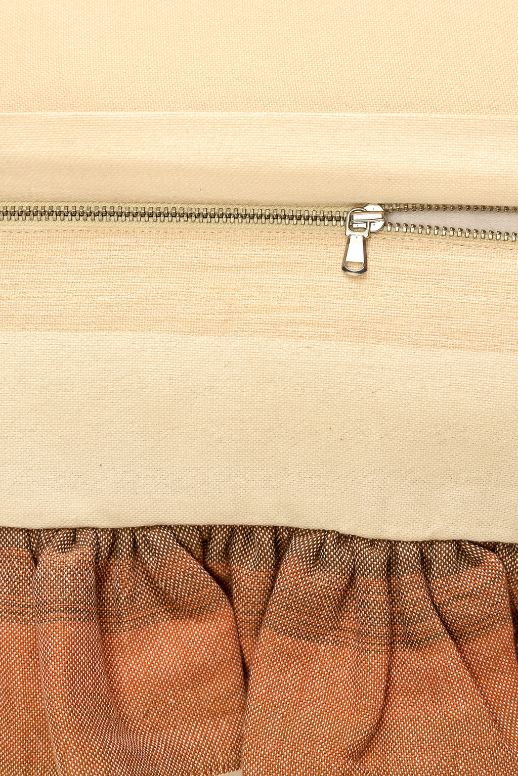 Ruffled Cushion | Flatweave