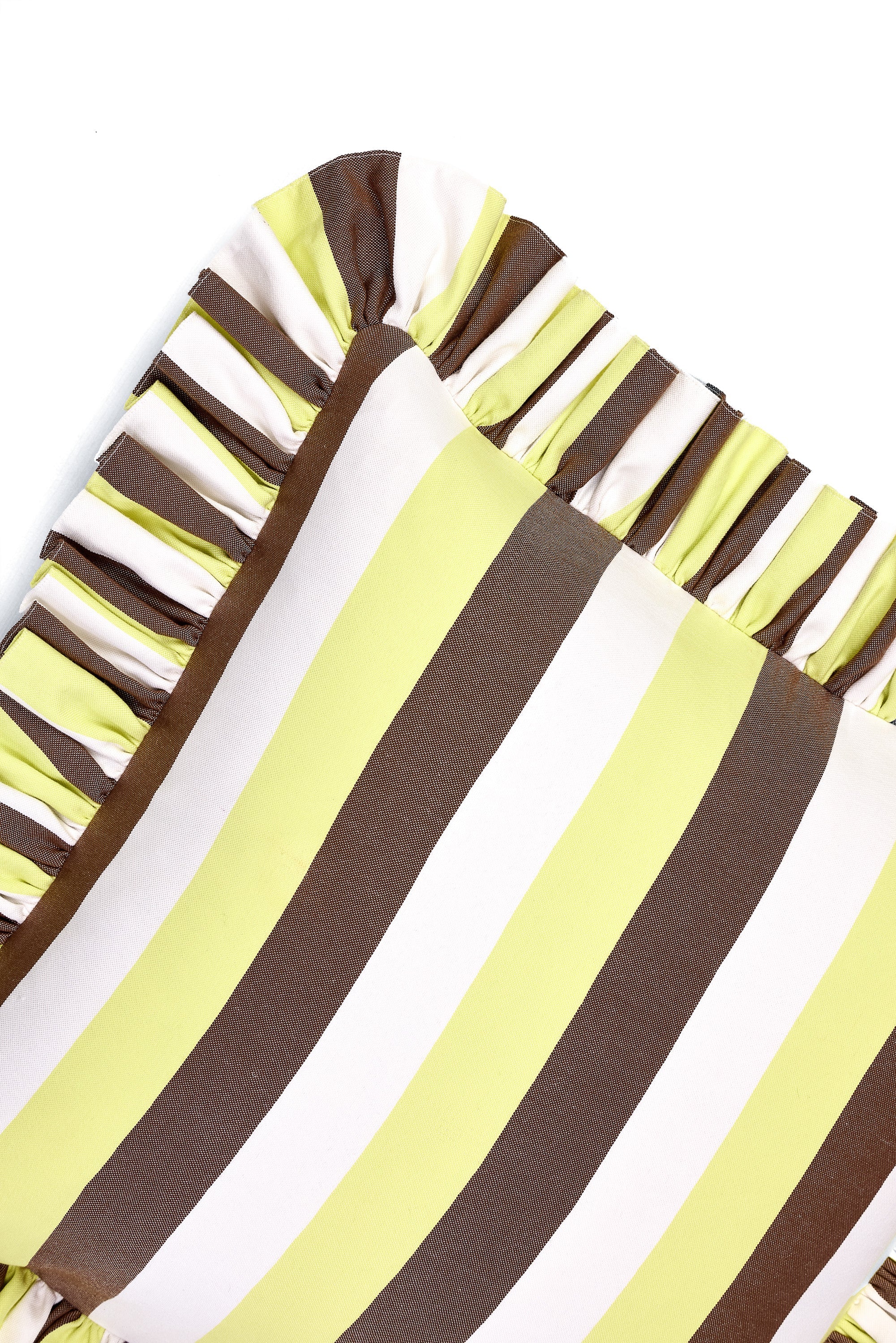 Ruffled Cushion | Flatweave