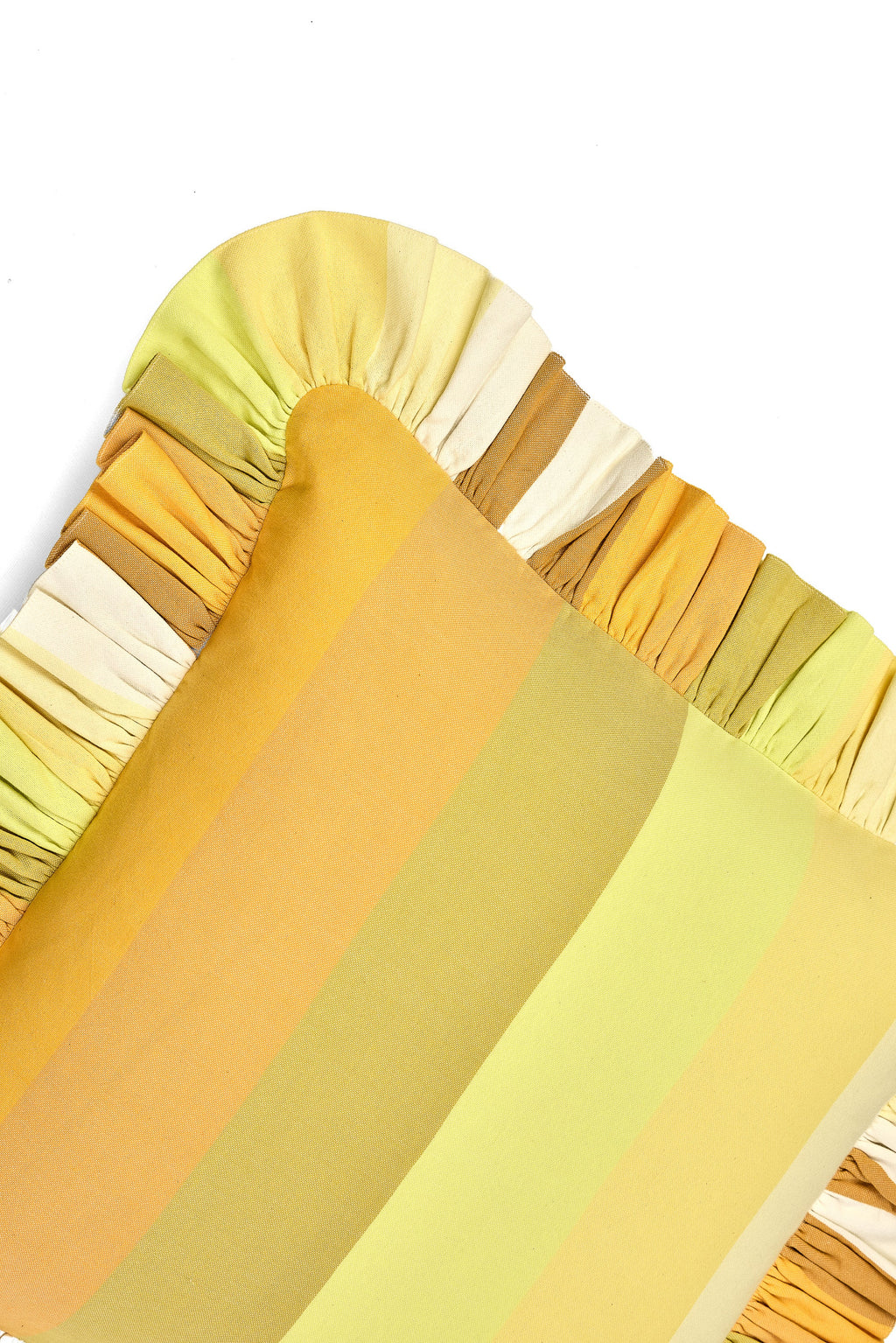 Ruffled Cushion | Flatweave