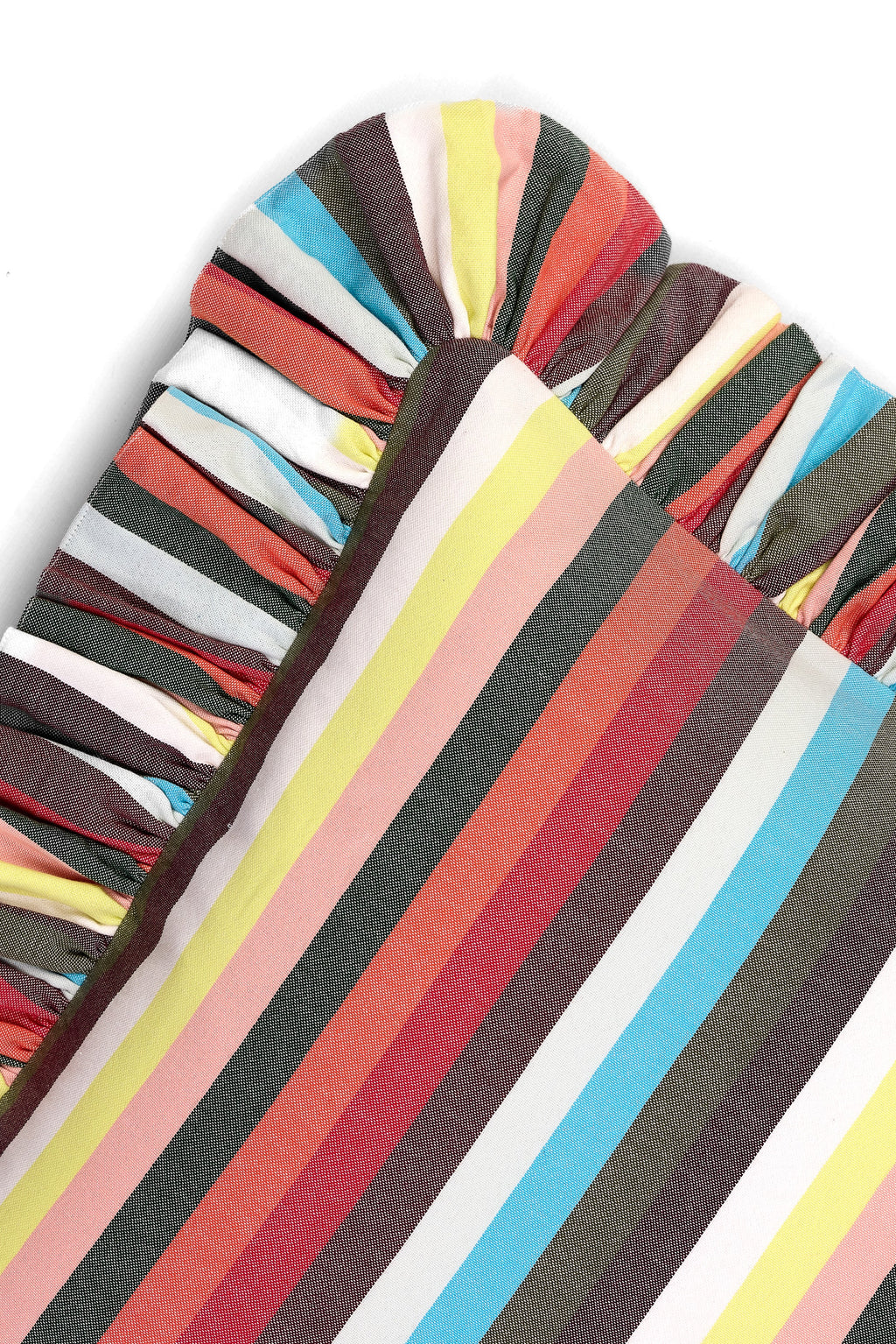 Ruffled Cushion | Flatweave