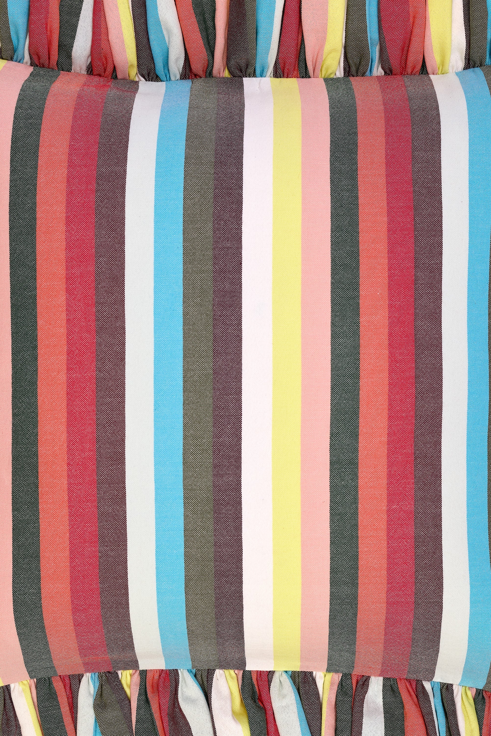 Ruffled Cushion | Flatweave