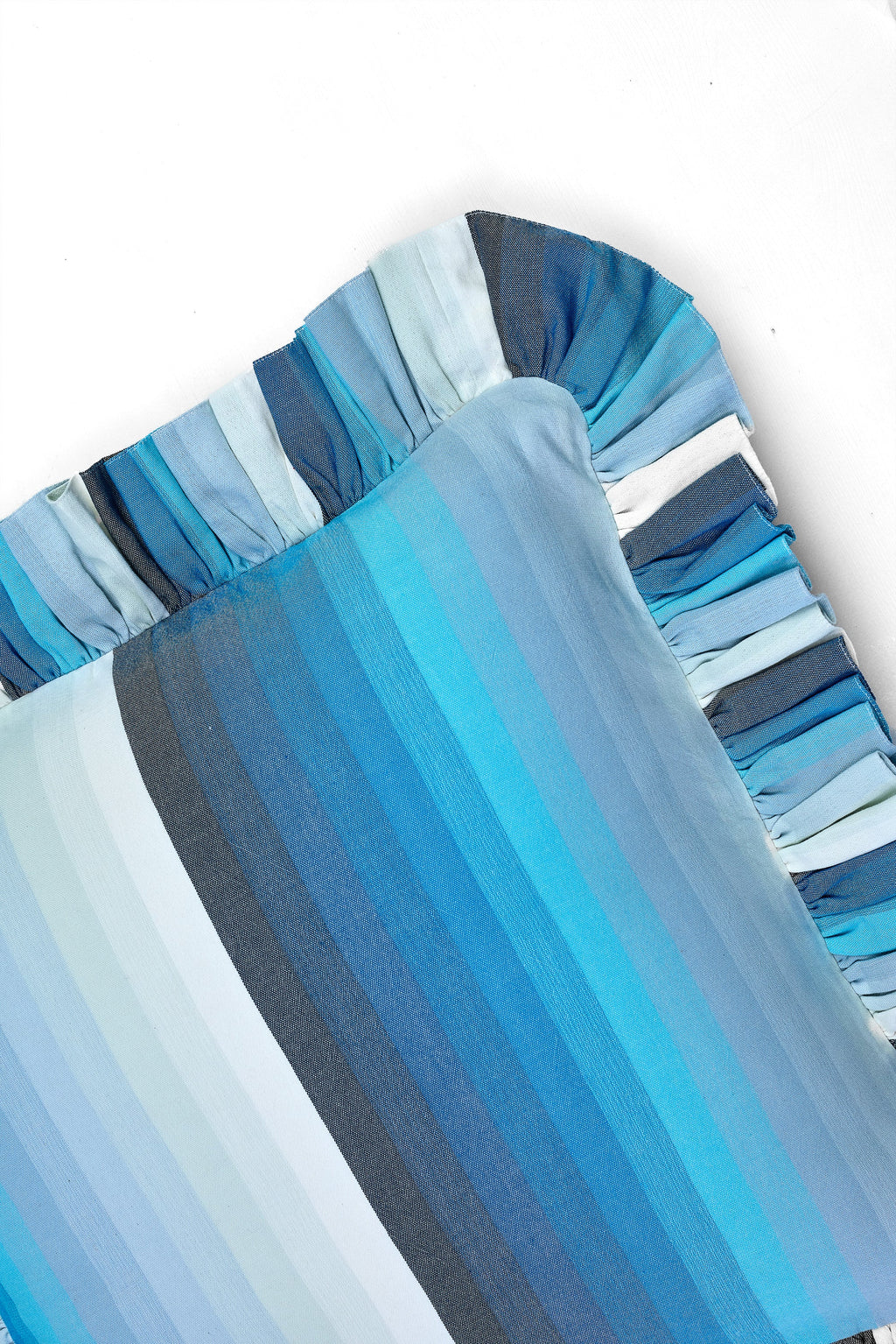 Ruffled Cushion | Flatweave