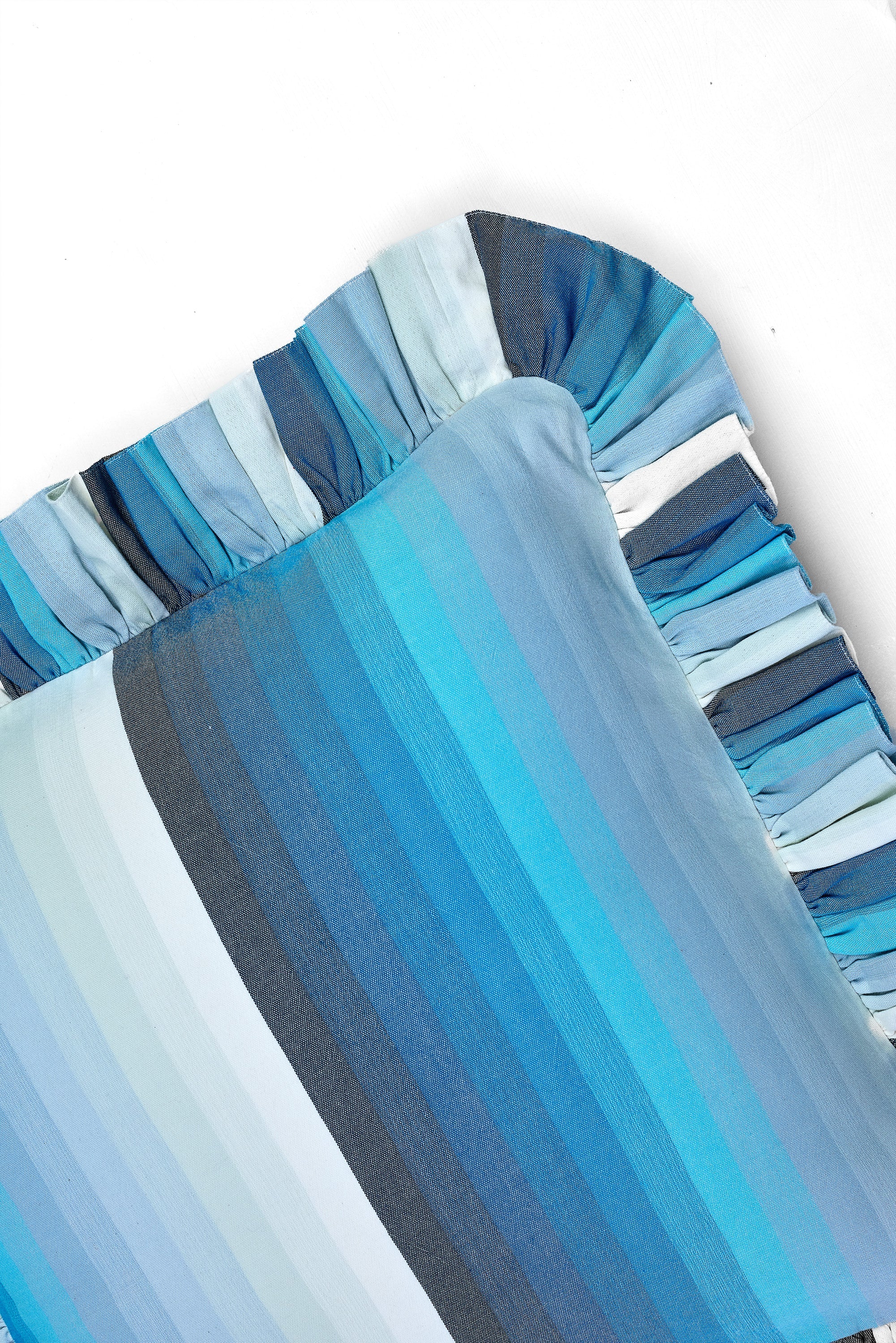 Ruffled Cushion | Flatweave