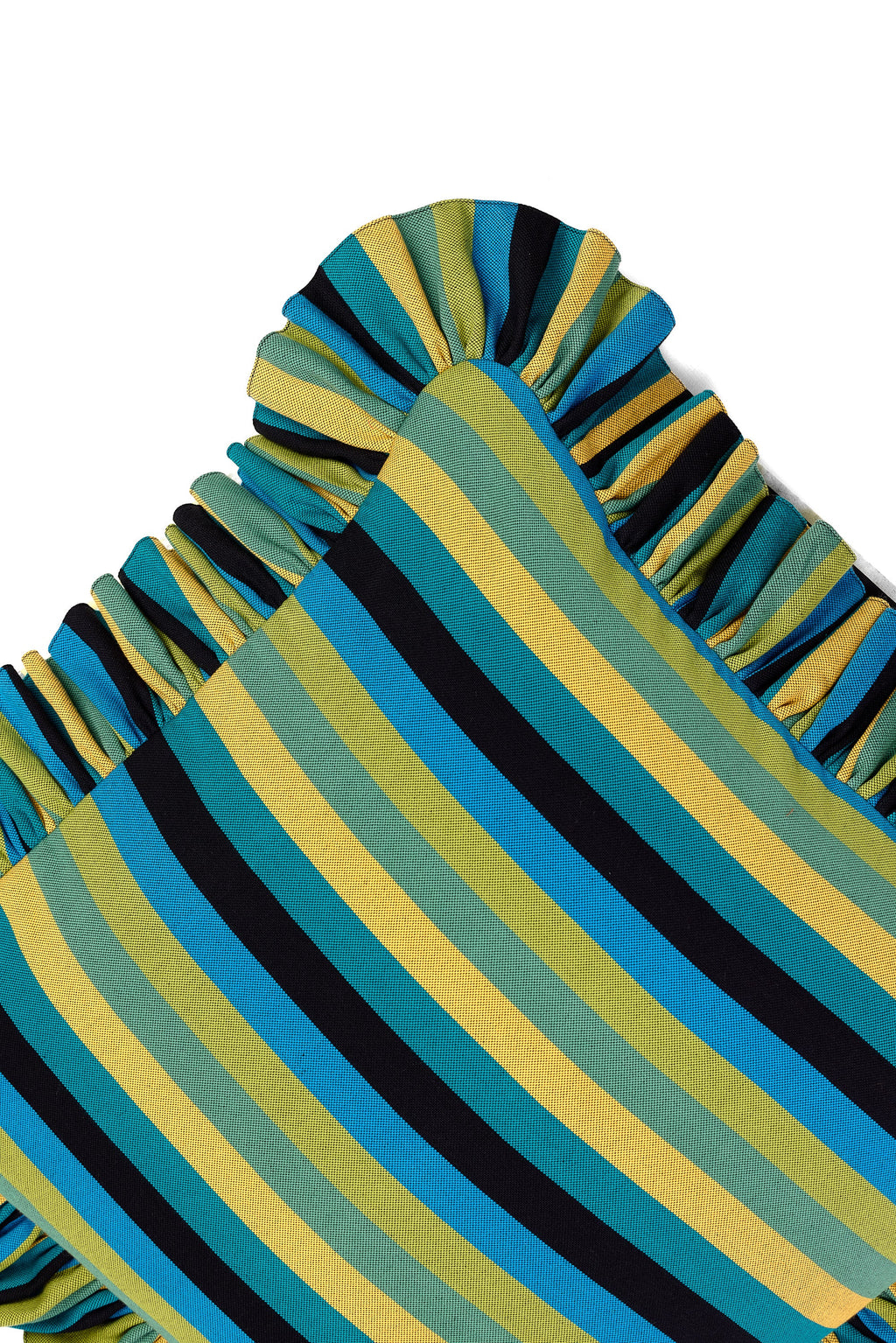 Ruffled Cushion | Flatweave