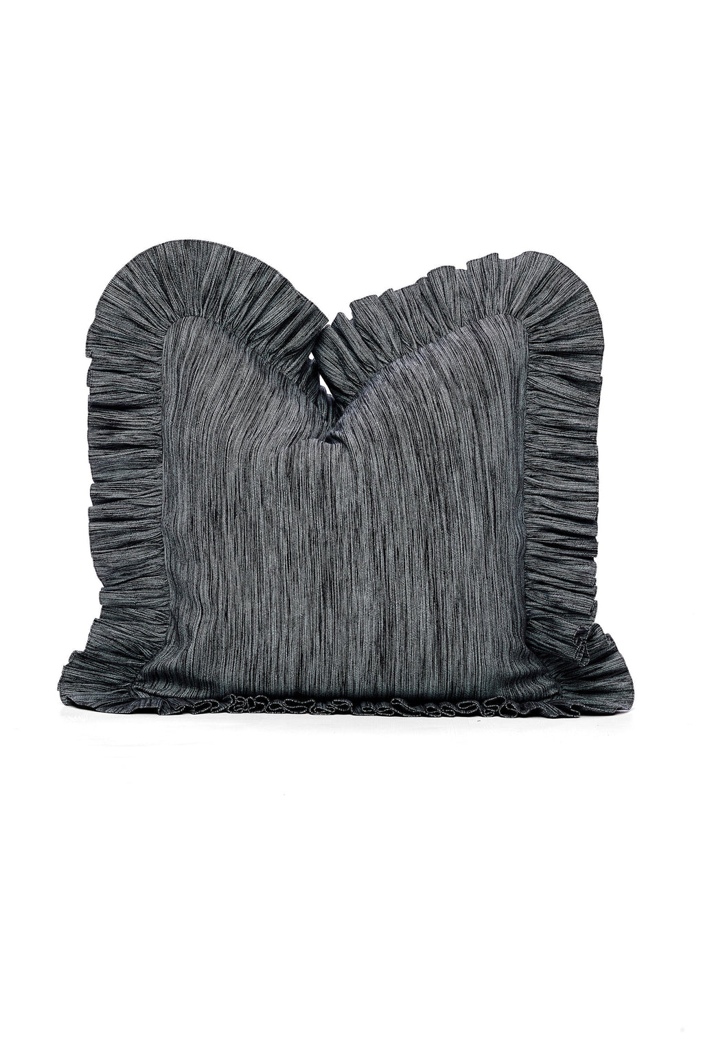 Ruffled Cushion | Flatweave