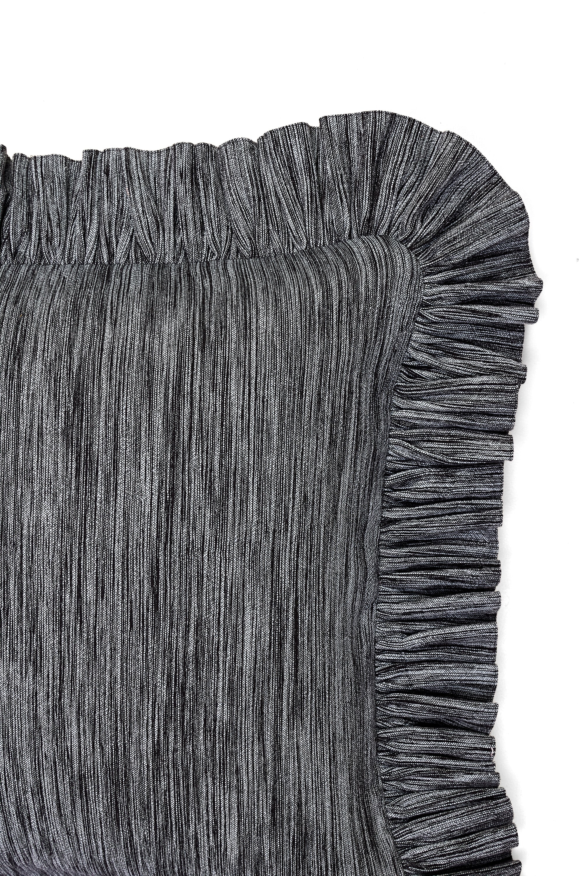 Ruffled Cushion | Flatweave