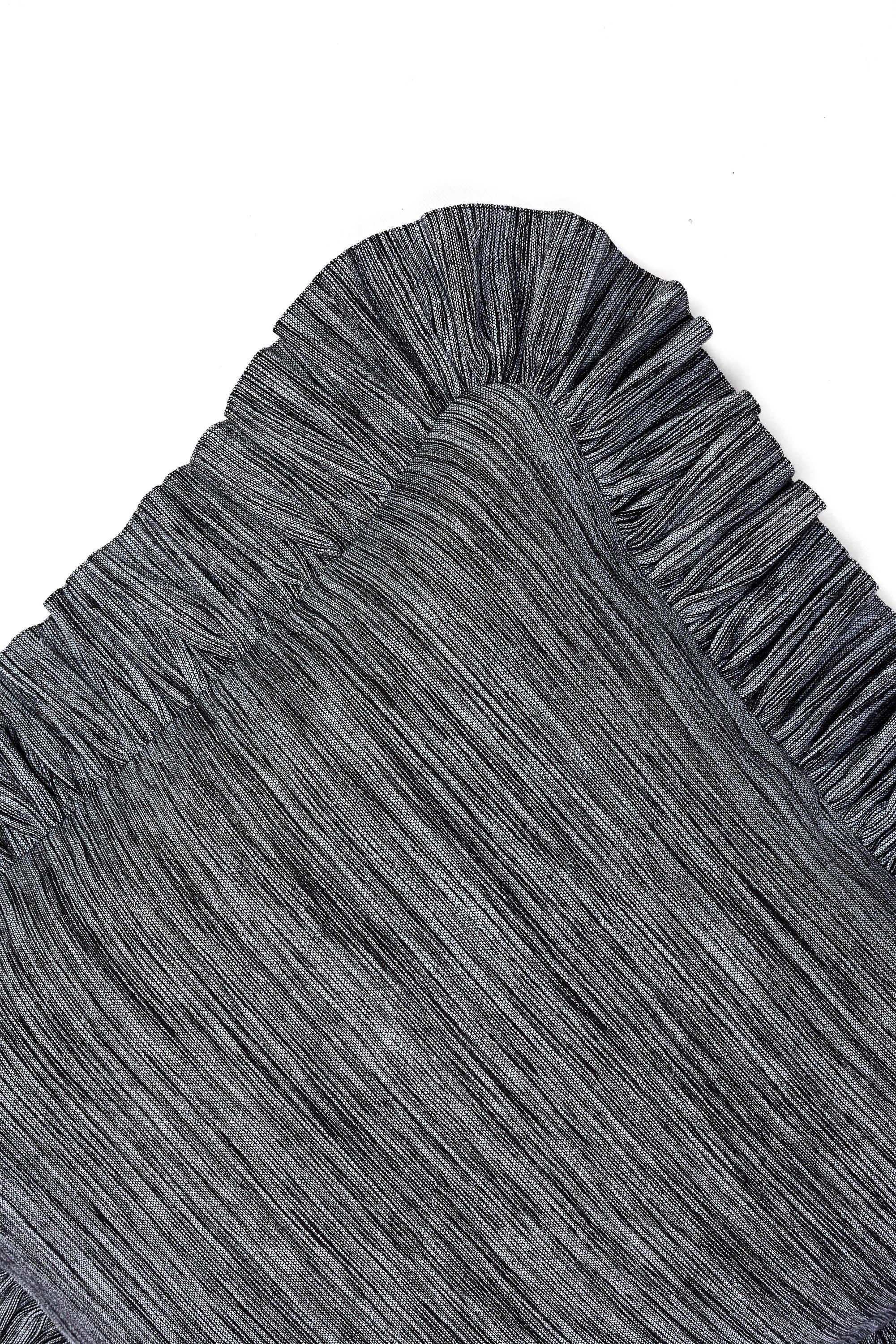 Ruffled Cushion | Flatweave
