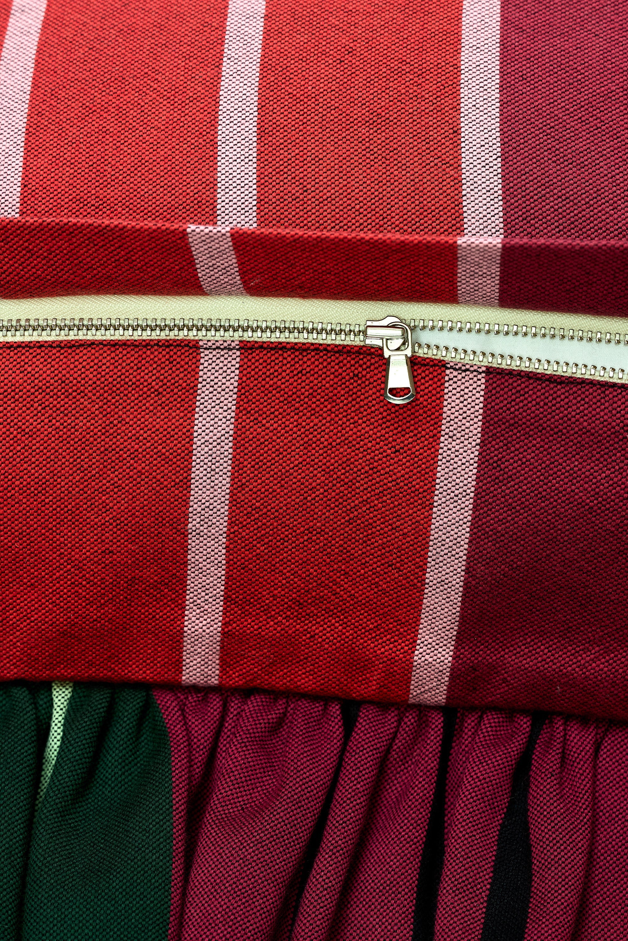 Ruffled Cushion | Flatweave