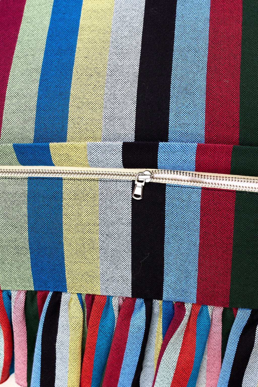 Ruffled Cushion | Flatweave