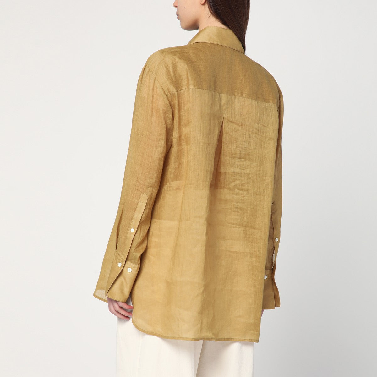 MKDT Studio Loose Sigga shirt in ramie