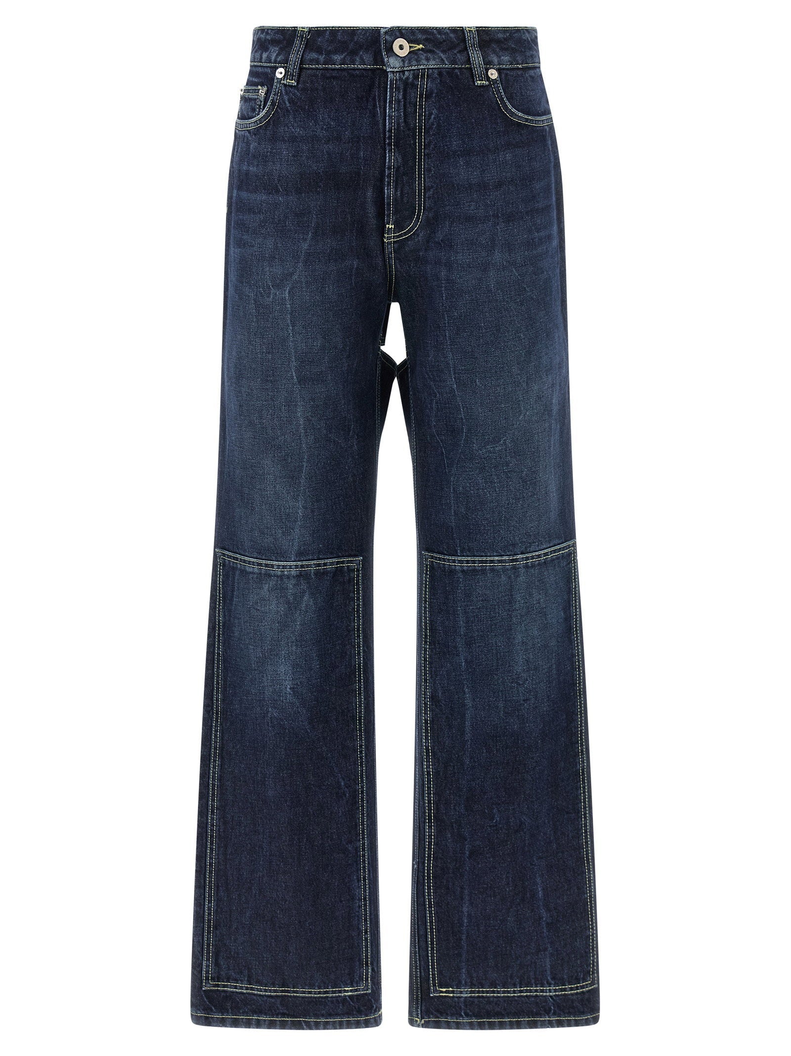 Jean Paul Gaultier Jean Paul Gaultier The Blue Cut-out Jeans