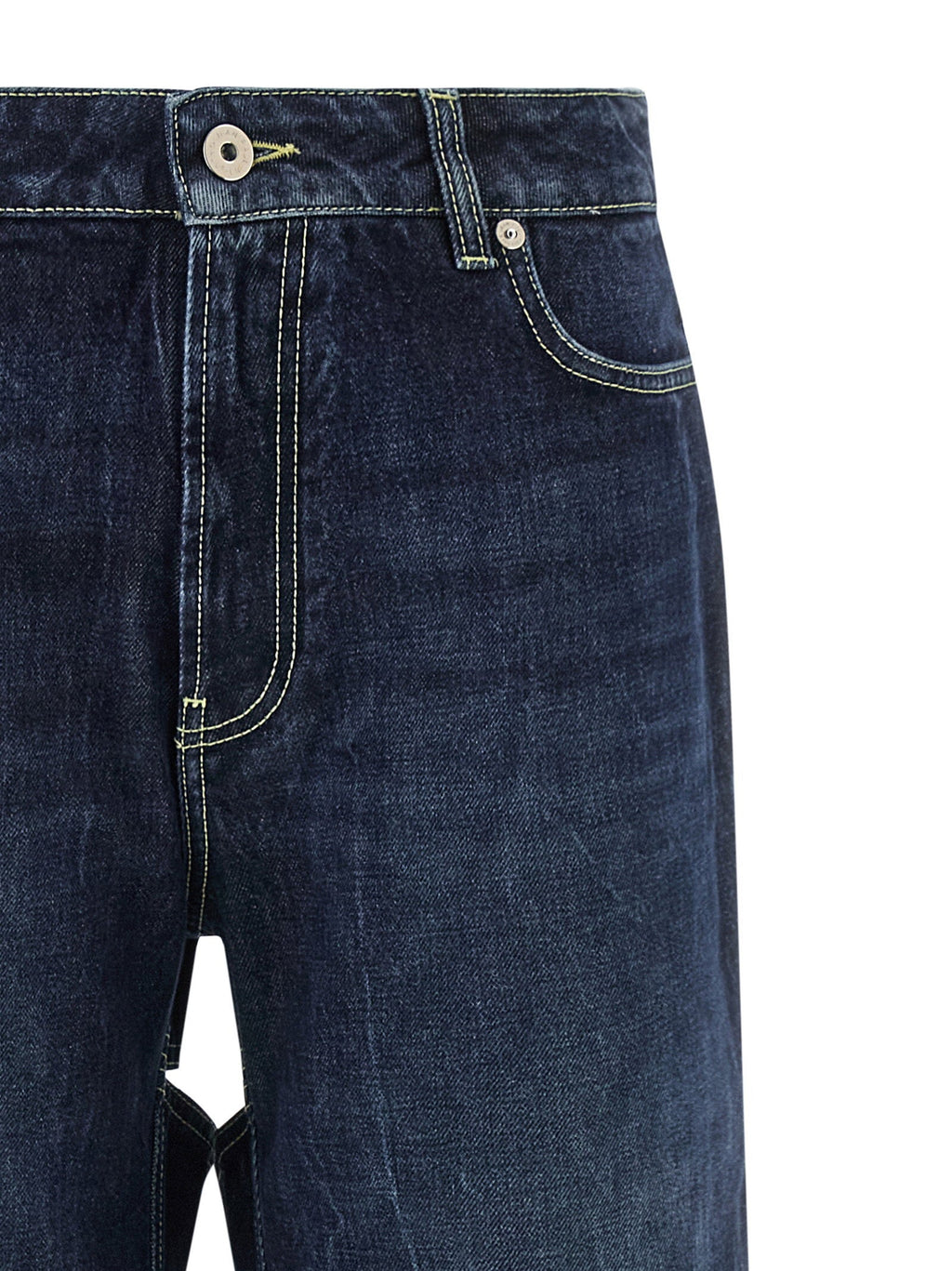 Jean Paul Gaultier Jean Paul Gaultier The Blue Cut-out Jeans